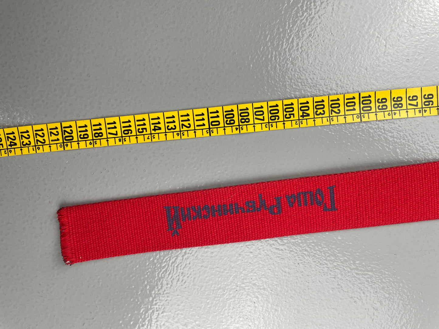 Gosha Rubchinskiy A/W 2016 logo belt