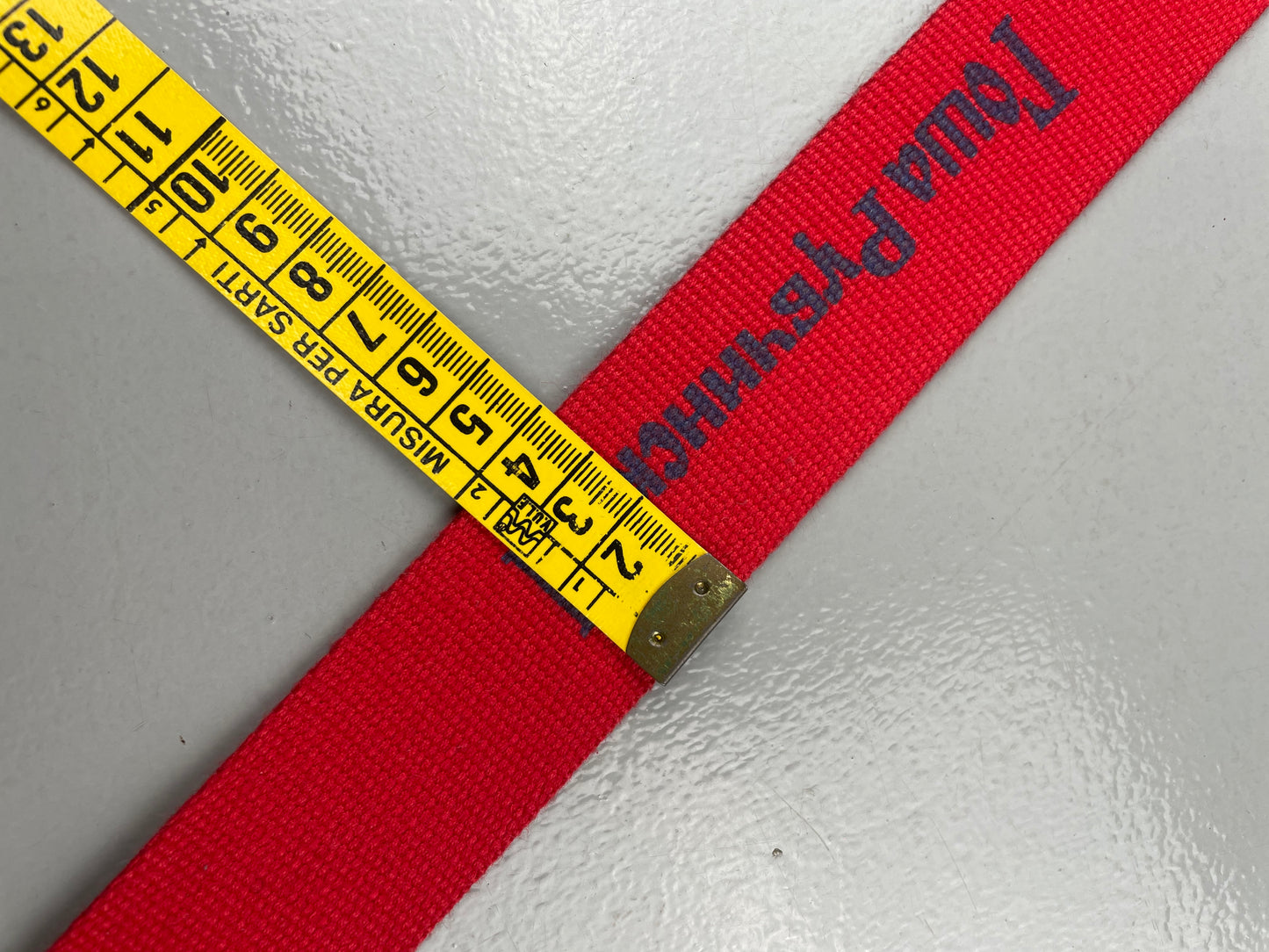 Gosha Rubchinskiy A/W 2016 logo belt