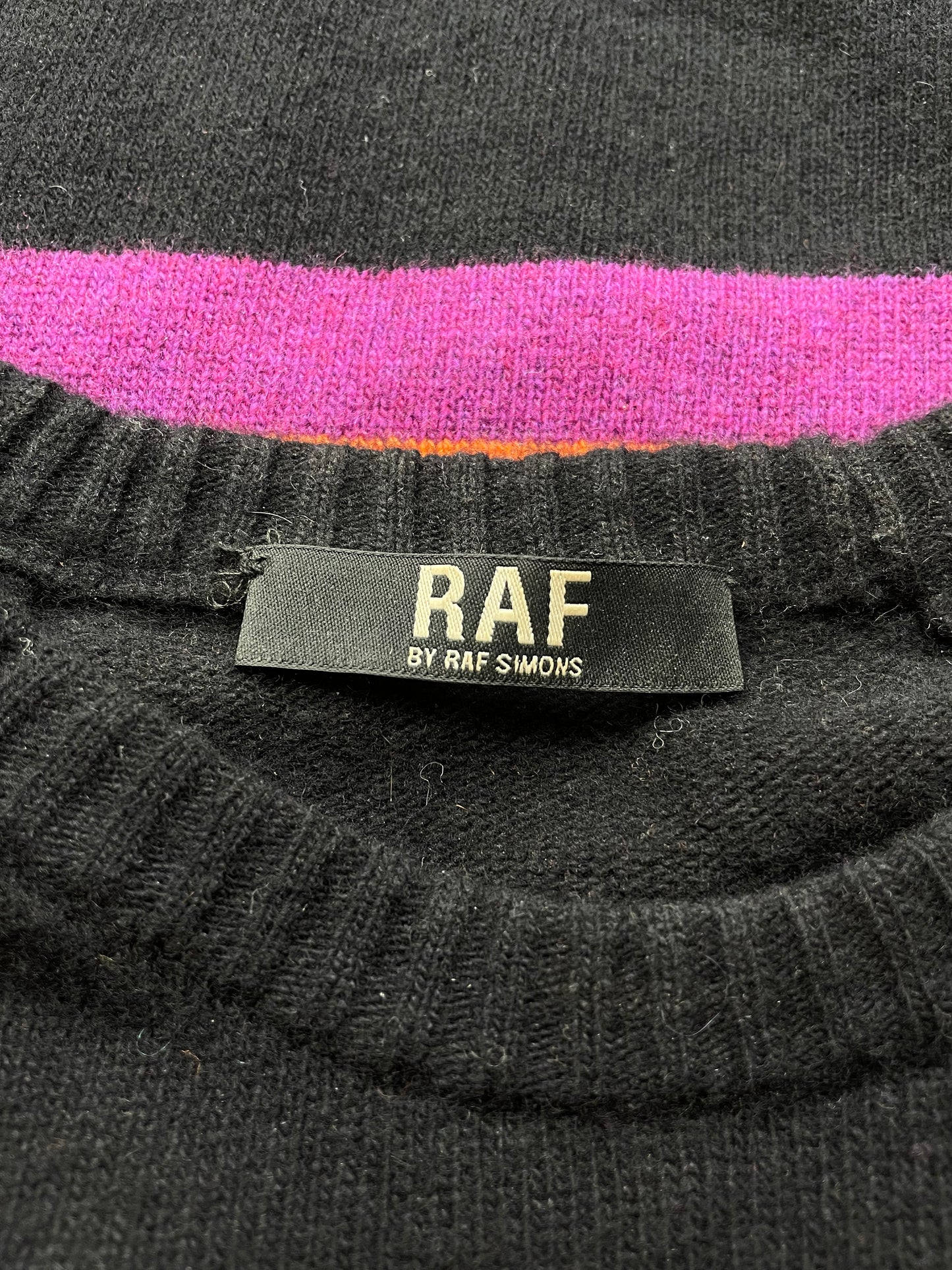 RAF by Raf Simons A/W 2010 striped sweater
