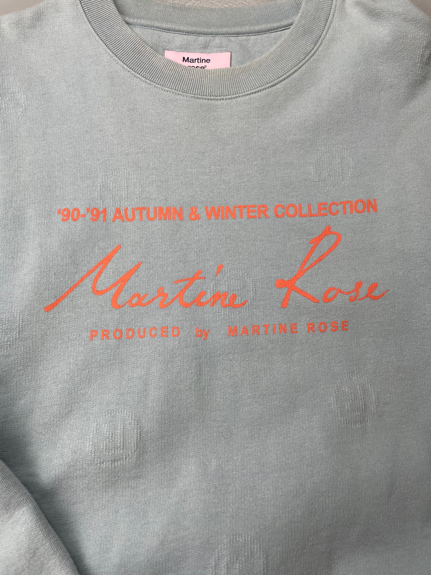 Martine Rose logo crewneck - size S