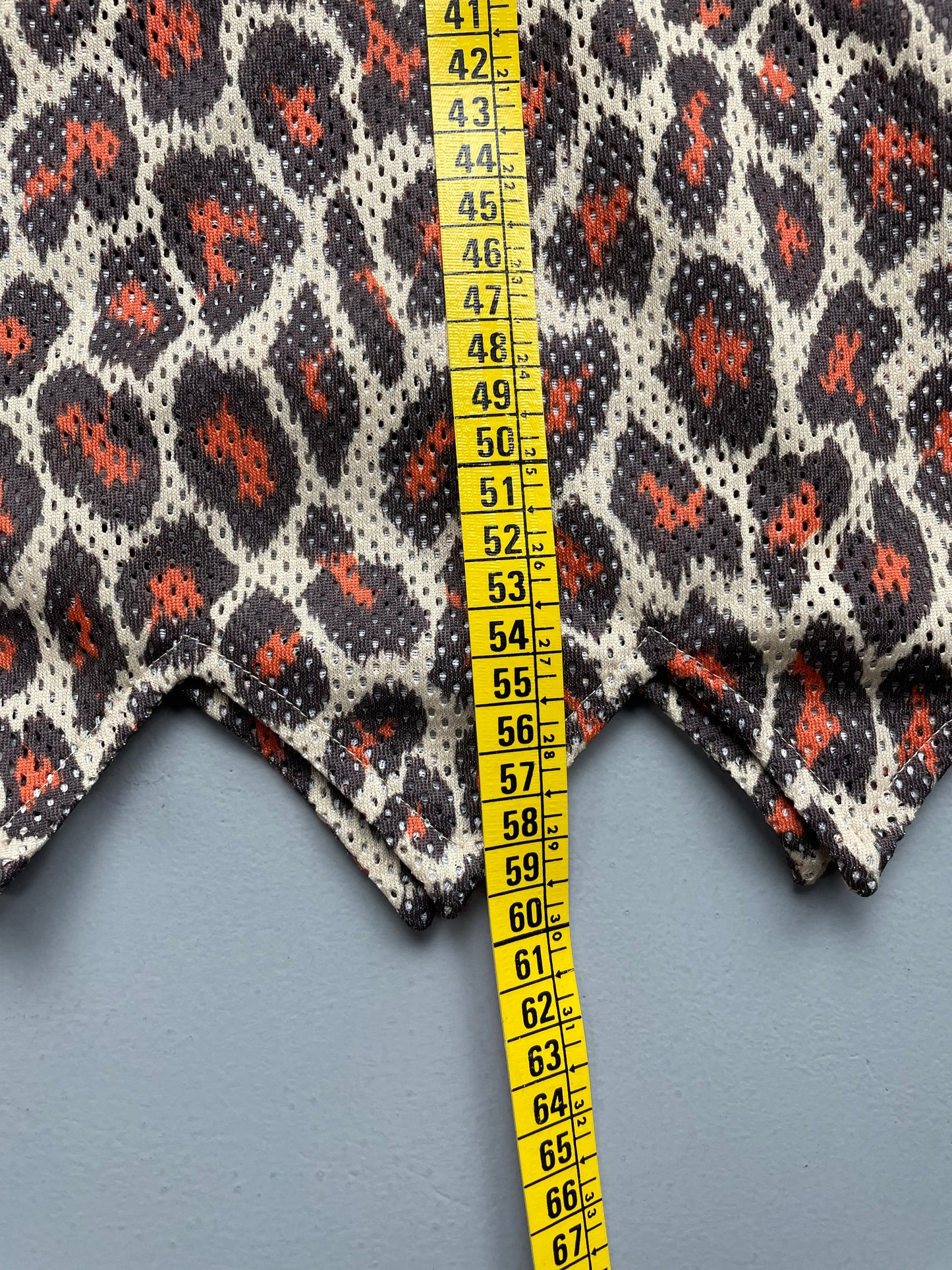 adidas Originals by Jeremy Scott custom S/S 2013 women's leopard jersey top