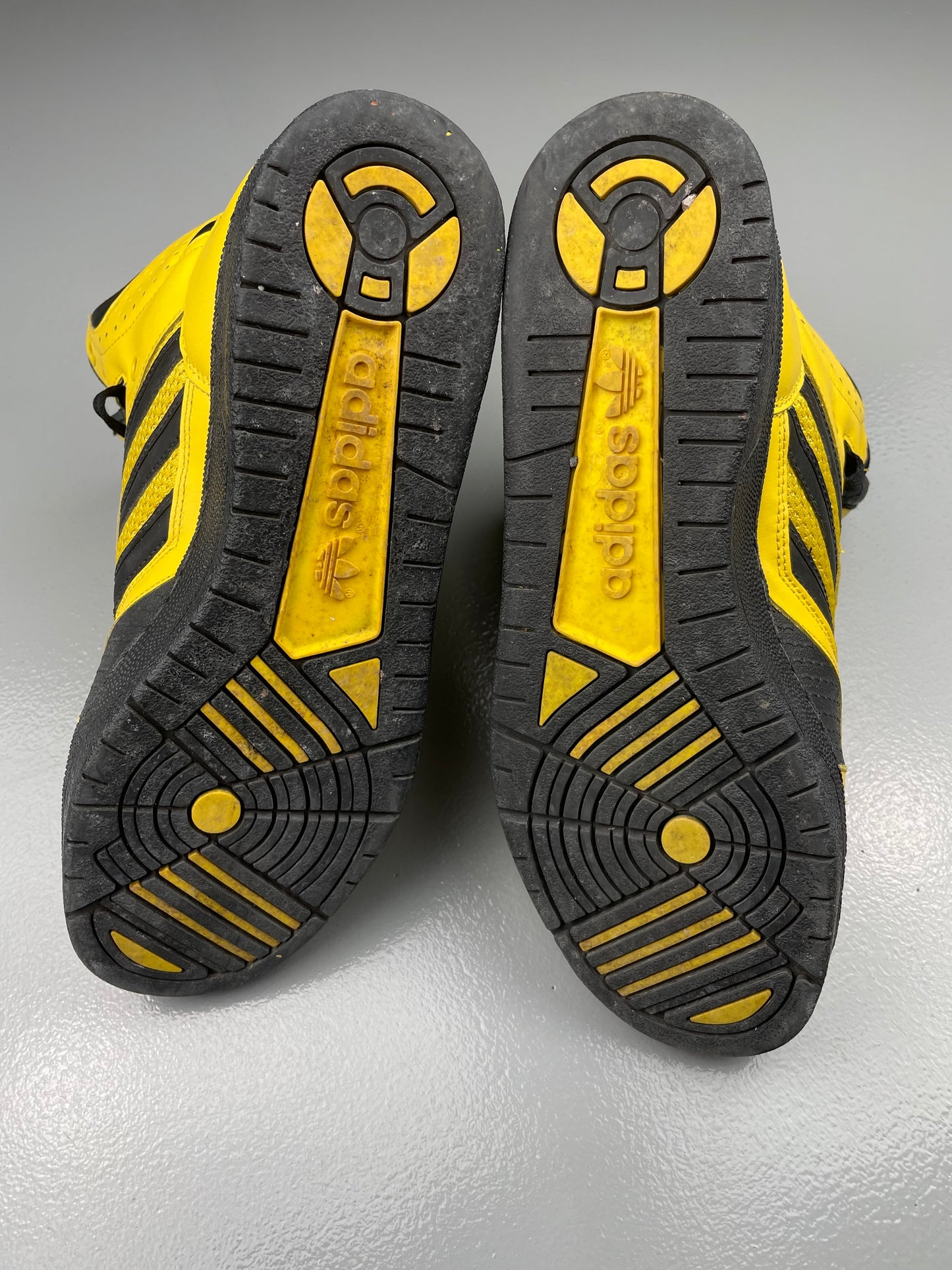 Adidas X Jeremy Scott S/S 2012 JS Instinct Hi (black/yellow) - size 44