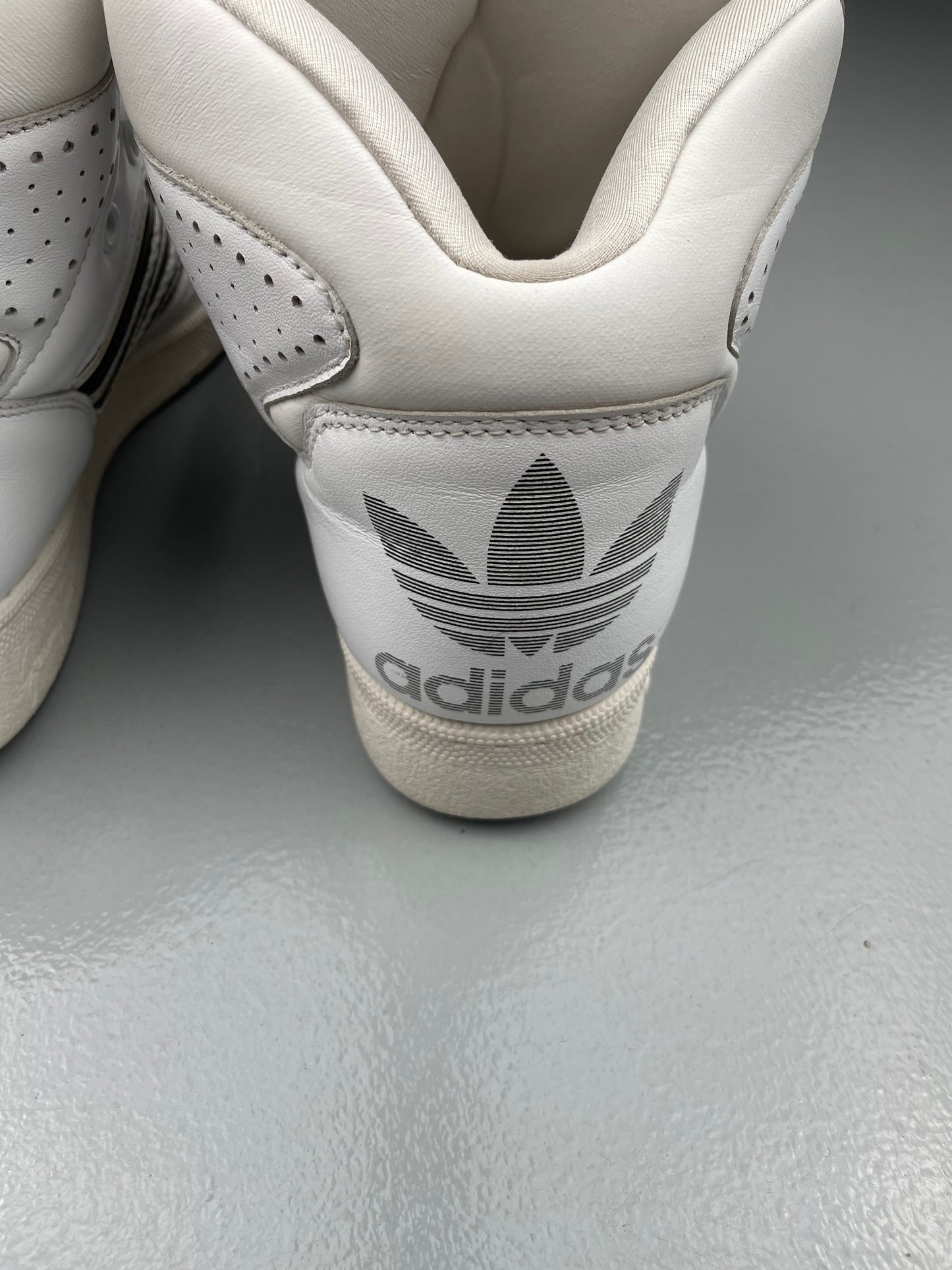 adidas Originals by Jeremy Scott S/S 2012 JS Instinct Hi (white) - size 39 1/3