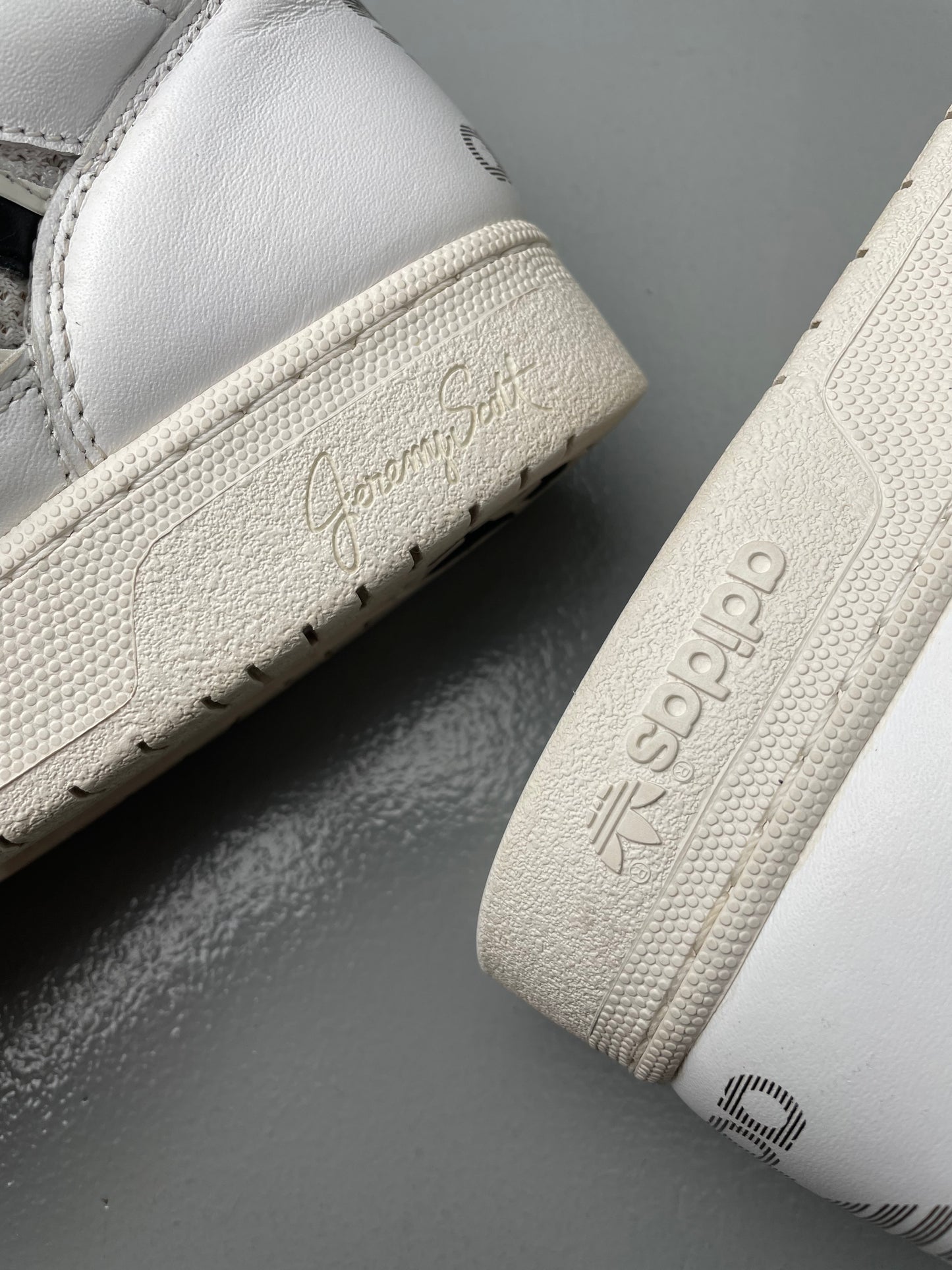 adidas Originals by Jeremy Scott S/S 2012 JS Instinct Hi (white) - size 39 1/3