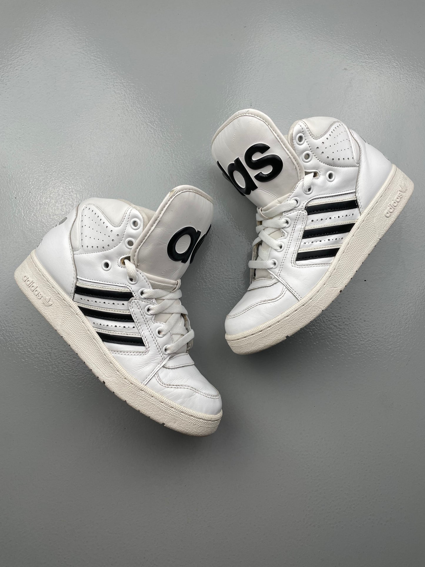 adidas Originals by Jeremy Scott S/S 2012 JS Instinct Hi (white) - size 39 1/3