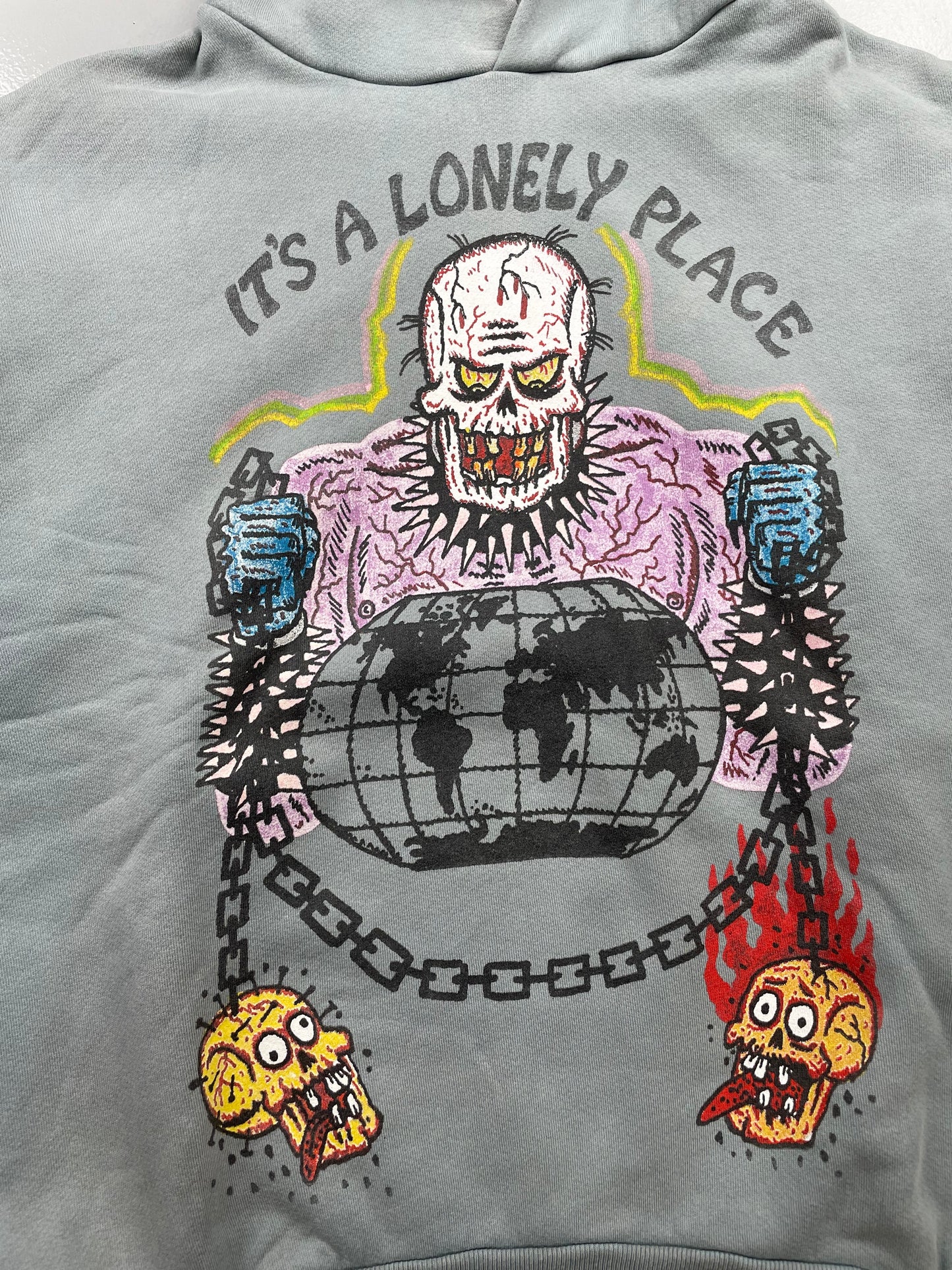 YEEZY Season 6 Kanye West X XXXTENTACION Glacier hoodie - size L