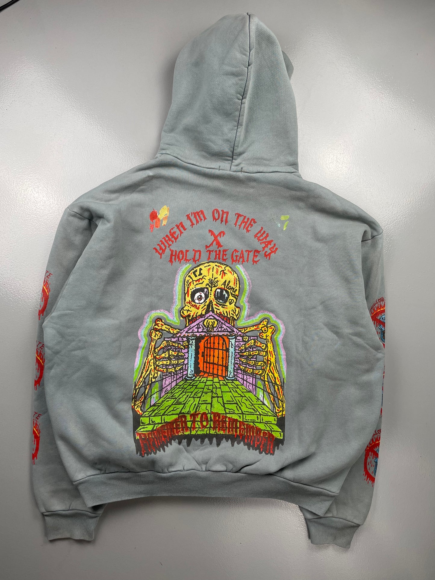 YEEZY Season 6 Kanye West X XXXTENTACION Glacier hoodie - size L