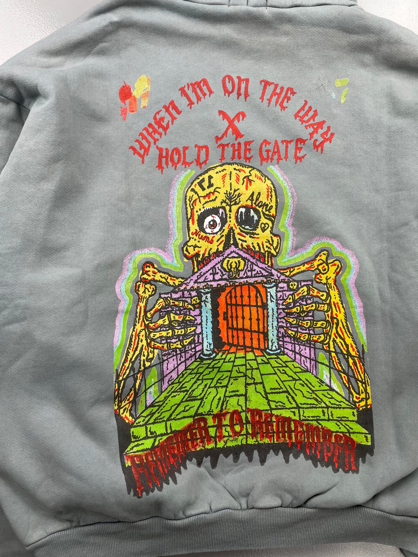 YEEZY Season 6 Kanye West X XXXTENTACION Glacier hoodie - size L