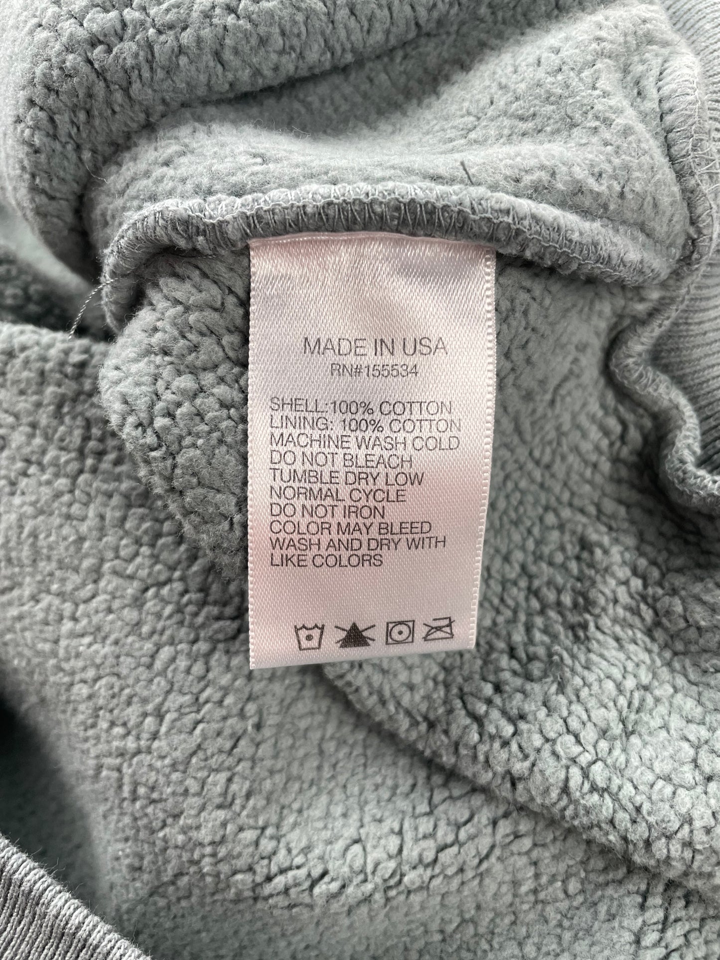 YEEZY Season 6 Kanye West X XXXTENTACION Glacier hoodie - size L