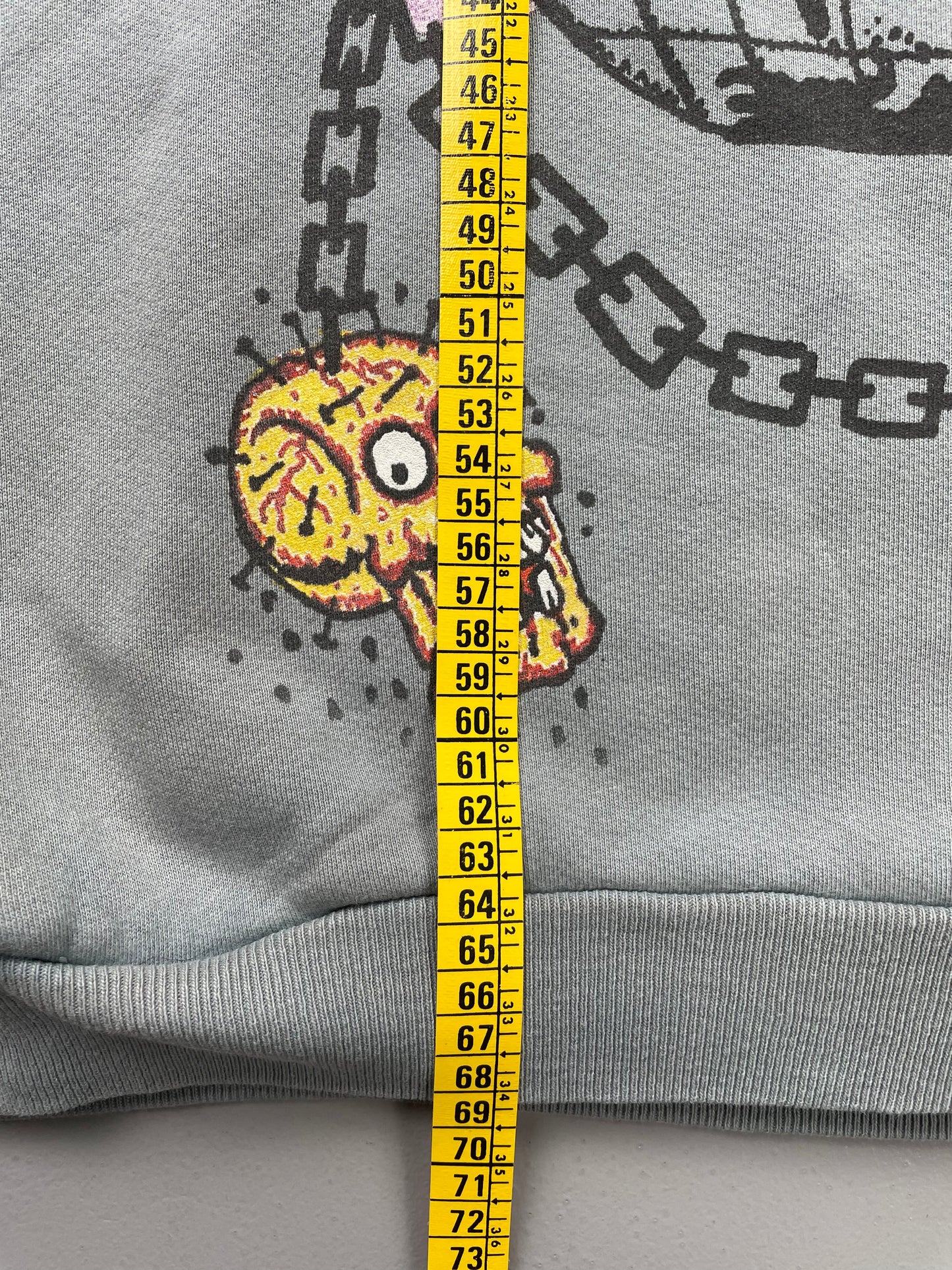 YEEZY Season 6 Kanye West X XXXTENTACION Glacier hoodie - size L