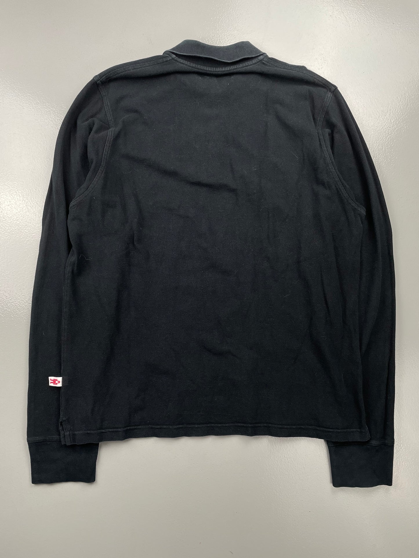 Walter Van Beirendonck embroidered long-sleeve polo - size XXL