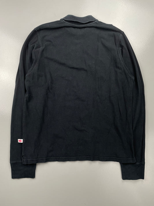 Walter Van Beirendonck embroidered long-sleeve polo - size XXL