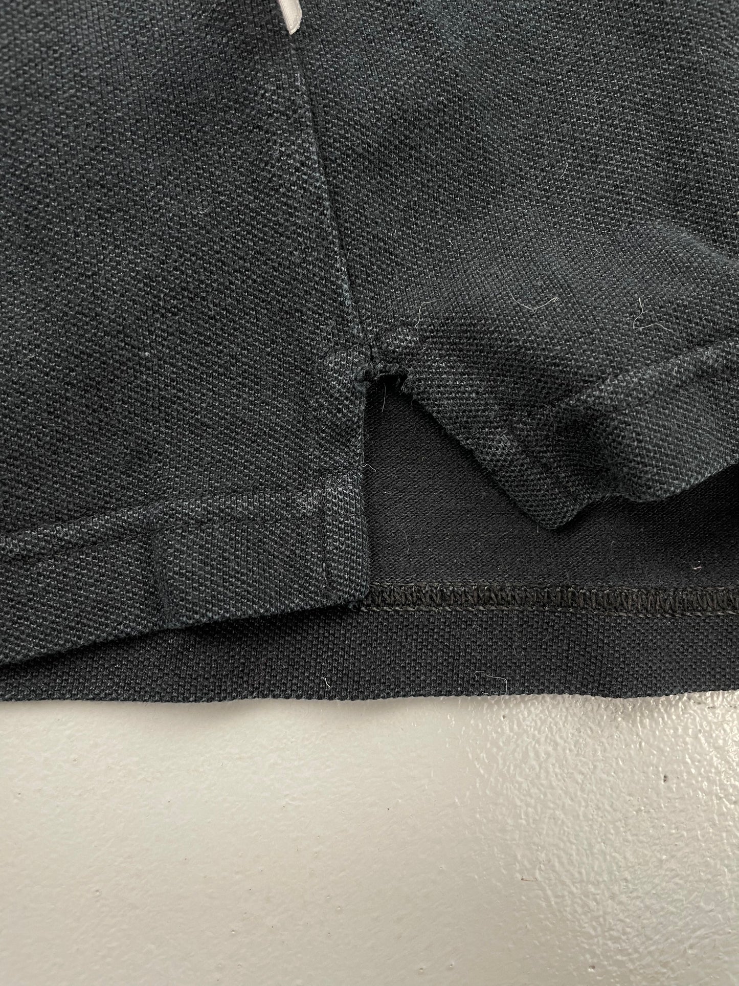 Walter Van Beirendonck embroidered long-sleeve polo - size XXL