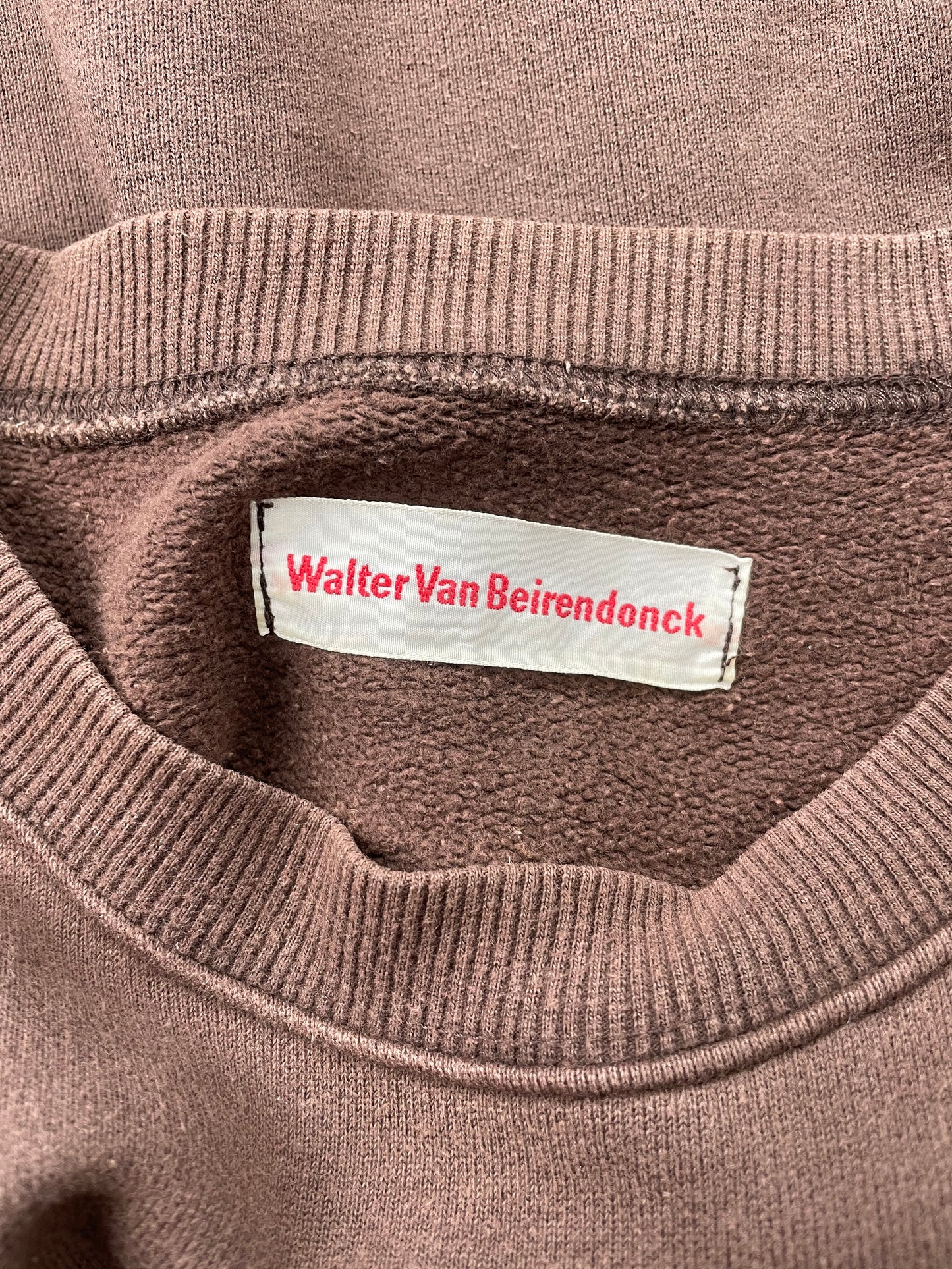 vintage Walter Van Beirendonck graphic crewneck - size XXL