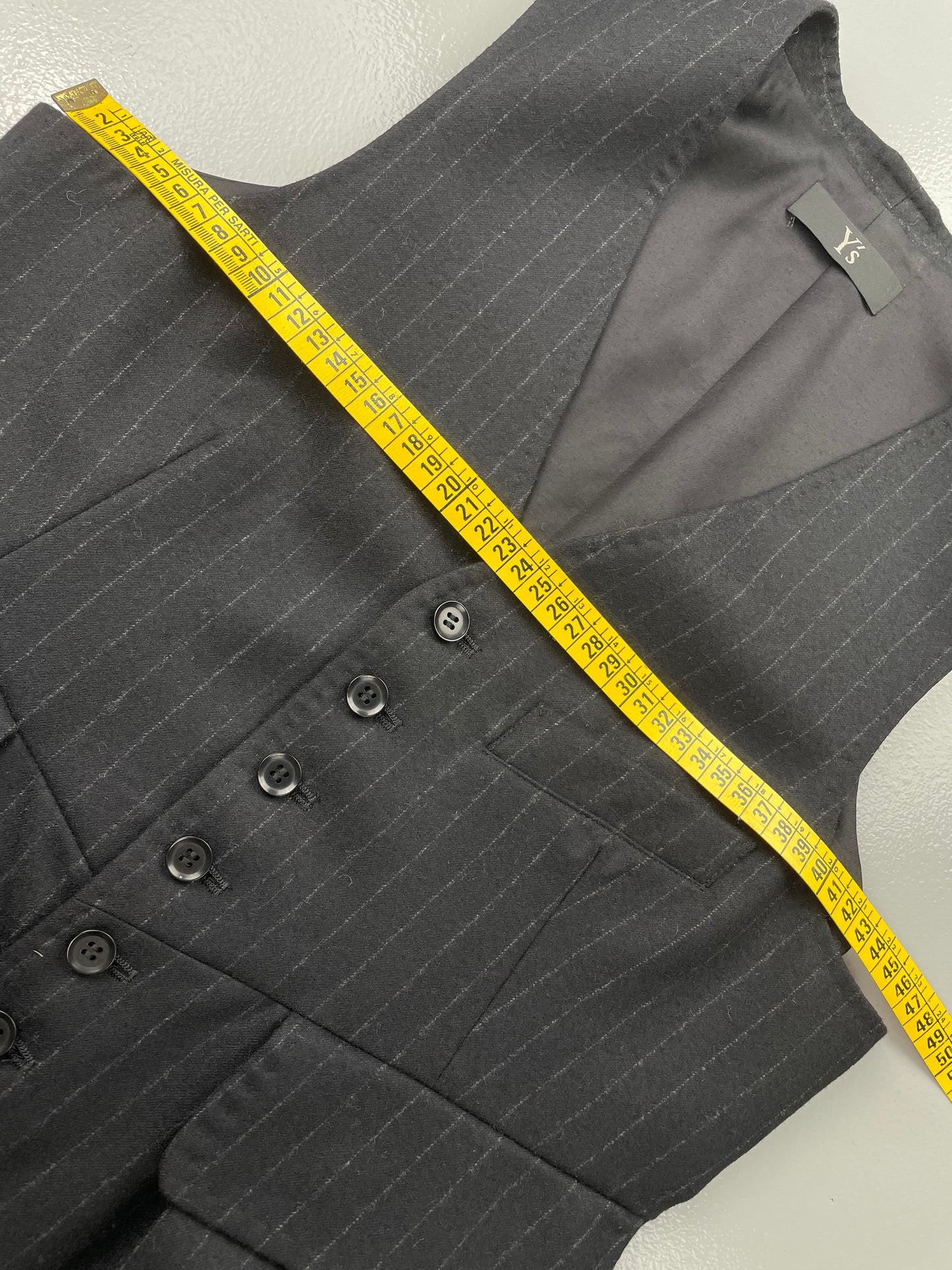 Y's waistcoat - size 2