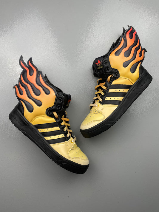 adidas Originals by Jeremy Scott S/S 2011 JS Flames - size 42 2/3