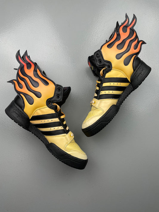 adidas Originals by Jeremy Scott S/S 2011 JS Flames - size 42 2/3