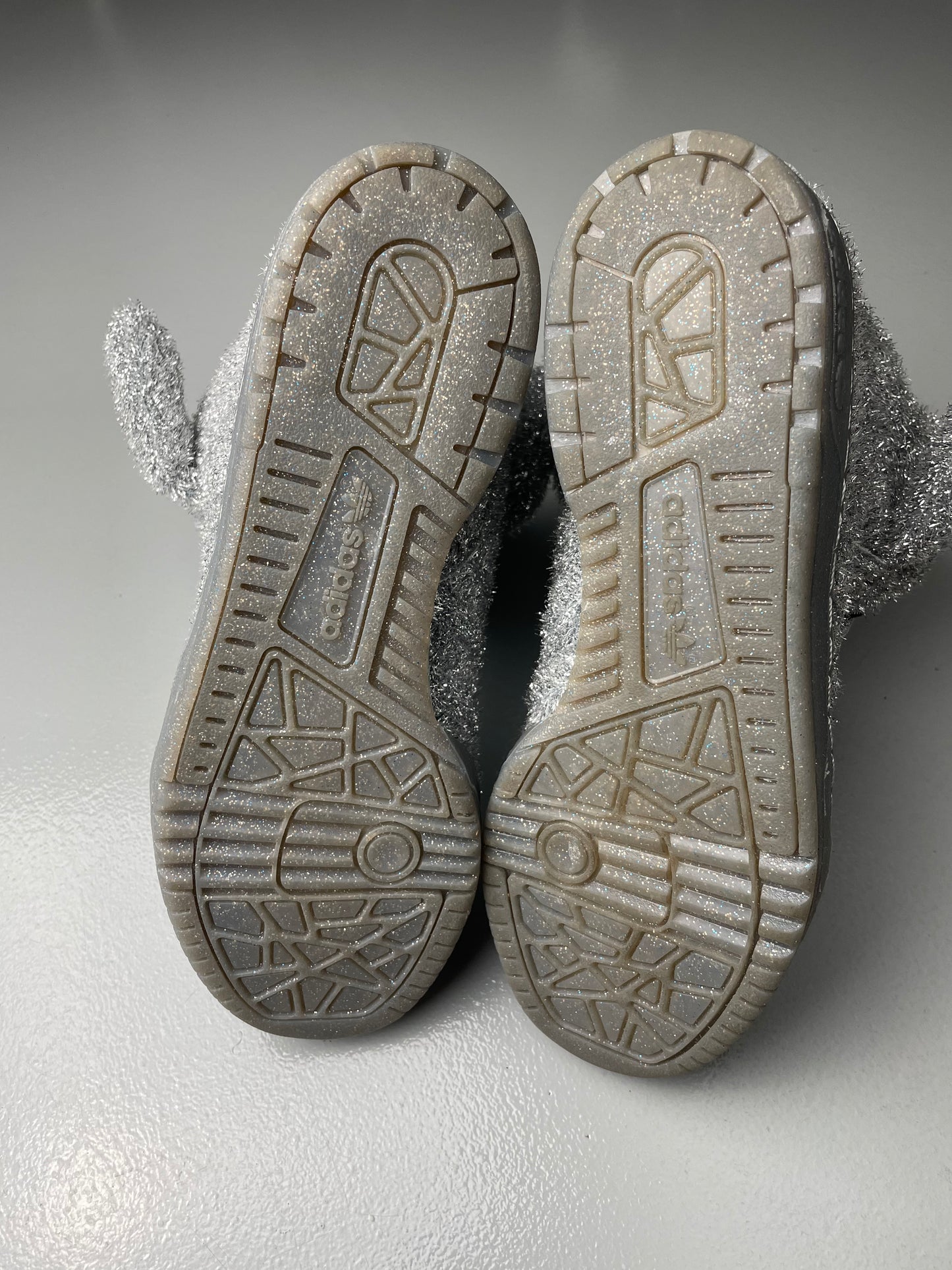 adidas Originals by Jeremy Scott A/W 2013 JS Bear "Tinsel" - size 41 1/3
