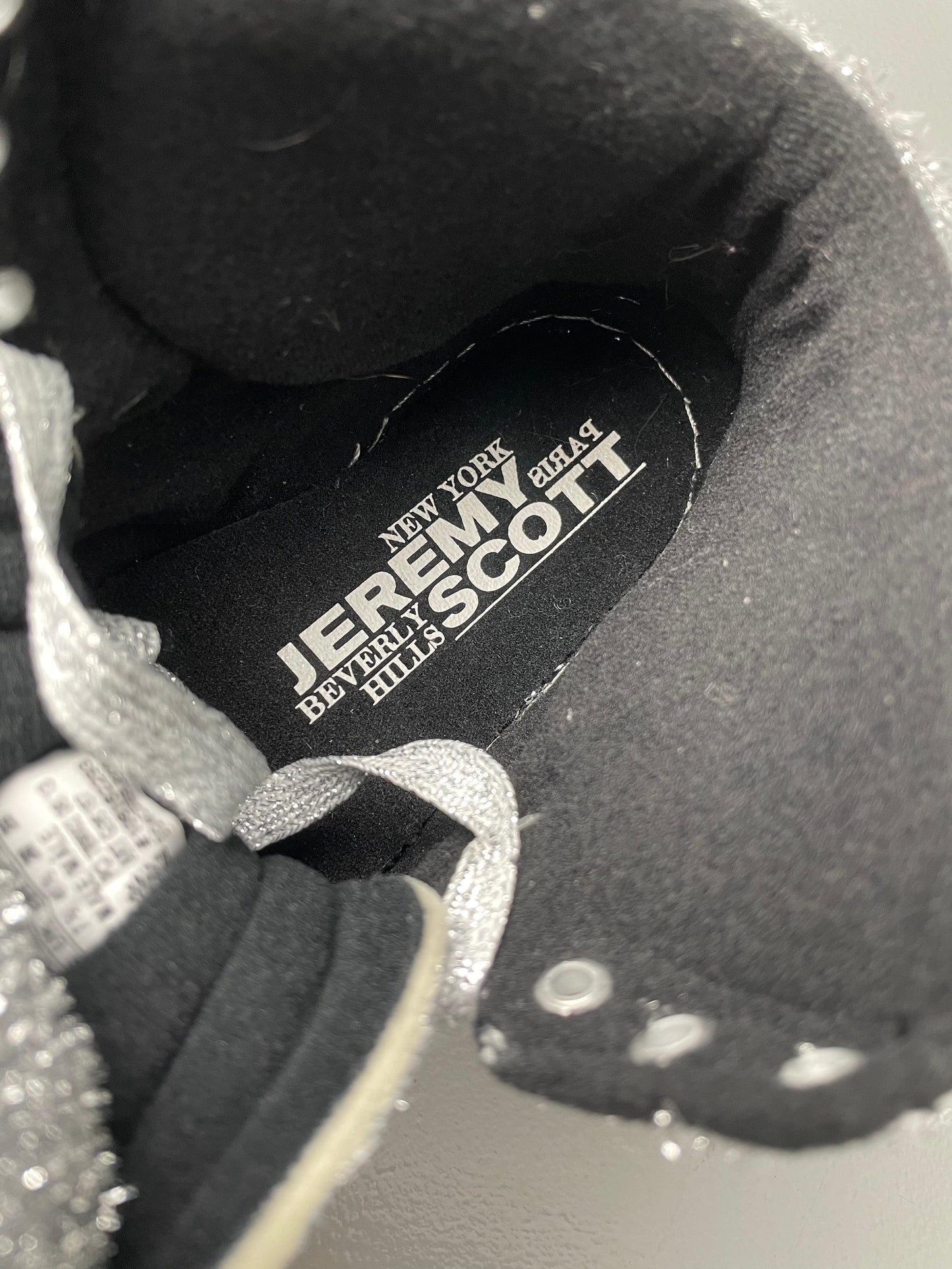 adidas Originals by Jeremy Scott A/W 2013 JS Bear "Tinsel" - size 41 1/3