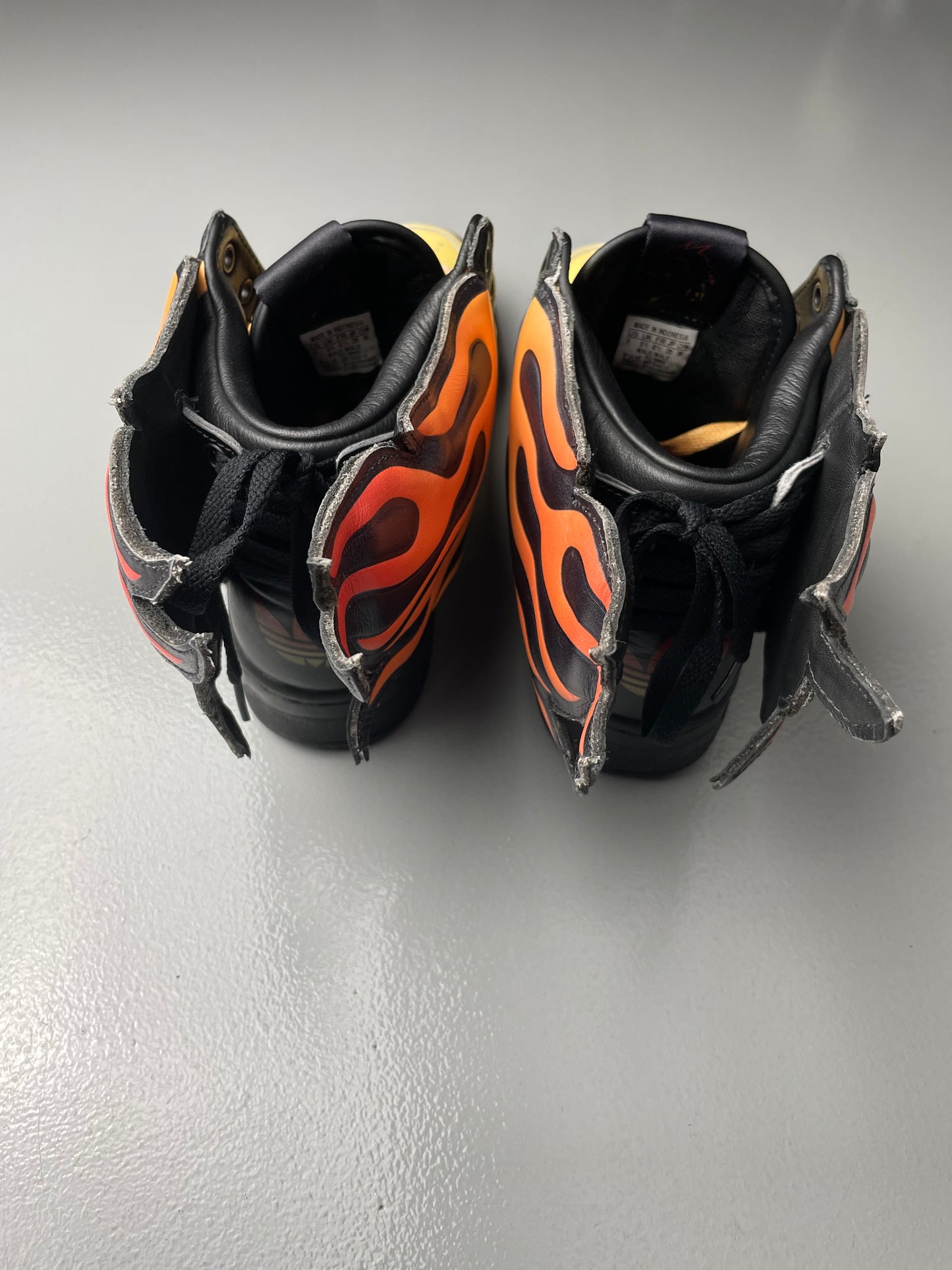 adidas Originals by Jeremy Scott S/S 2011 JS Flames - size 42 2/3