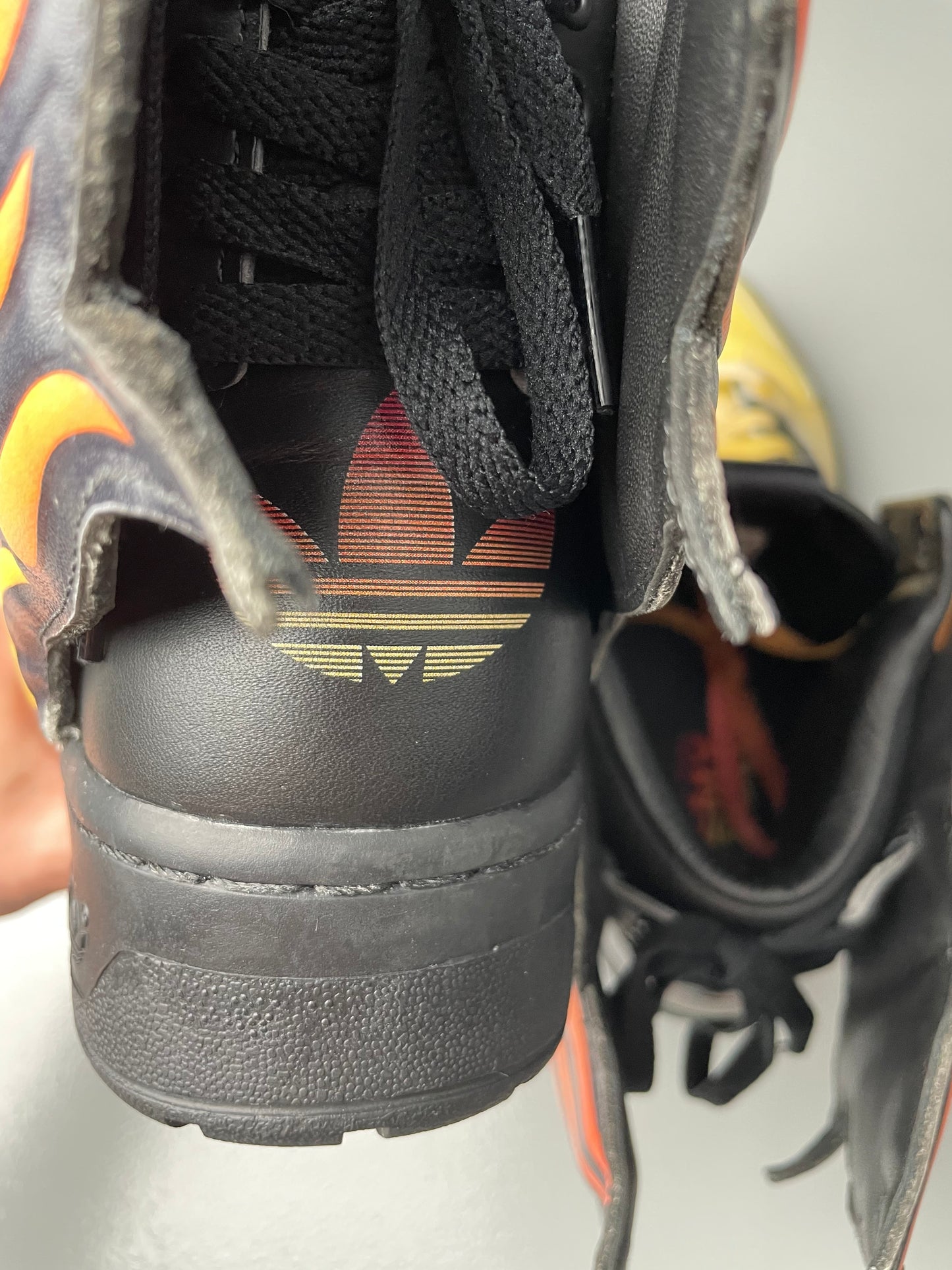 adidas Originals by Jeremy Scott S/S 2011 JS Flames - size 42 2/3