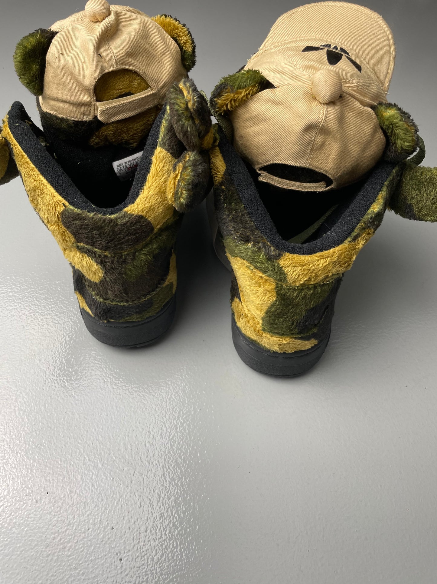 adidas Originals by Jeremy Scott S/S 2013 JS Camo Bear - size 38 2/3