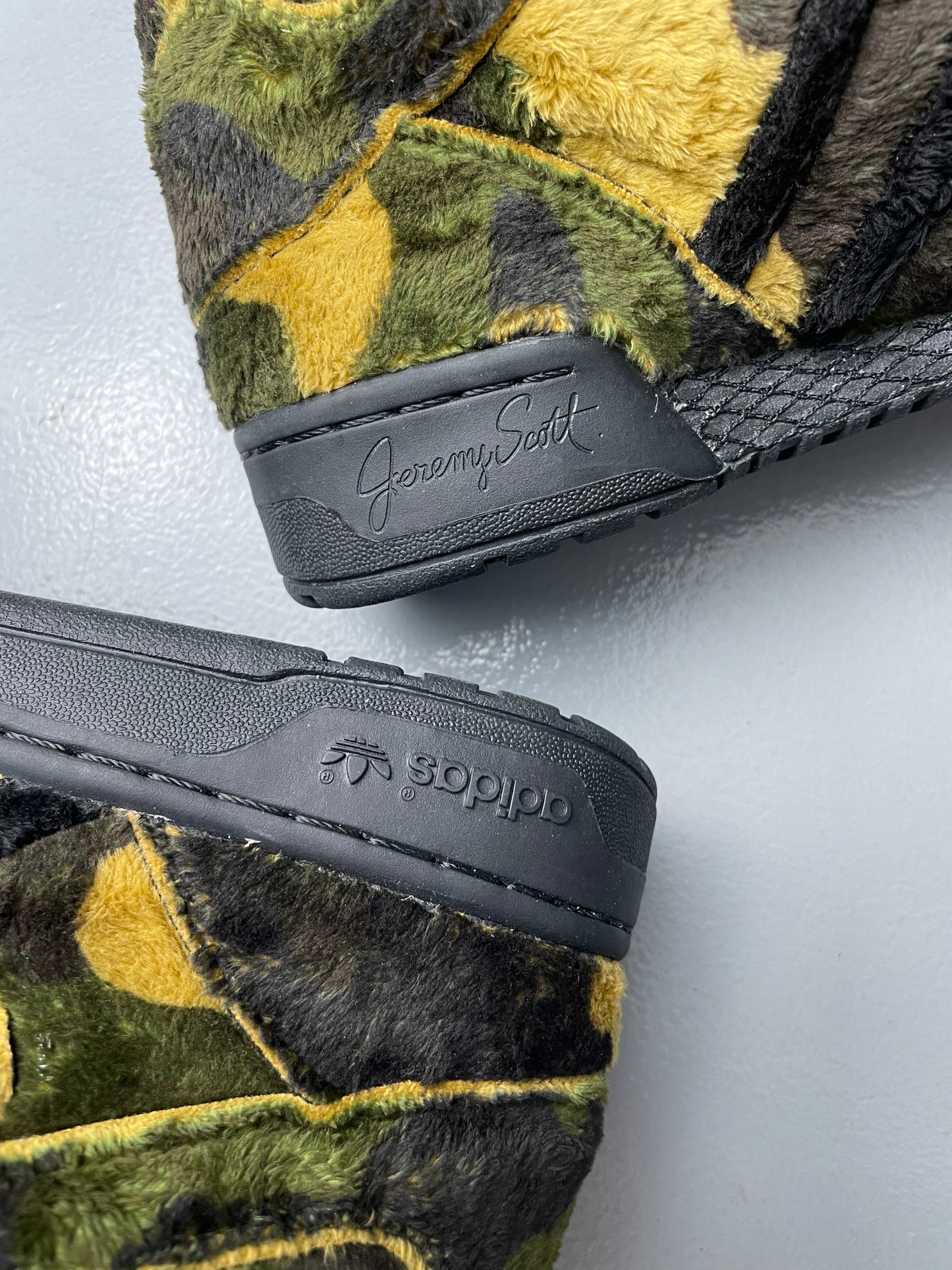 adidas Originals by Jeremy Scott S/S 2013 JS Camo Bear - size 38 2/3