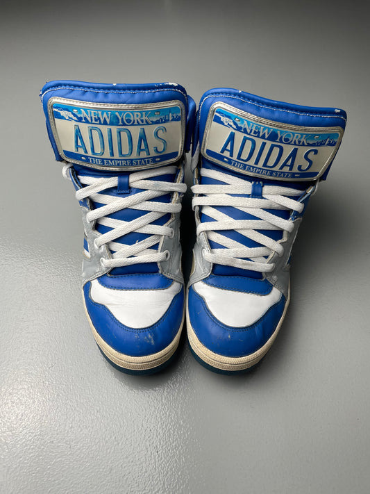 adidas Originals by Jeremy Scott A/W 2010 JS License Plate New York - size 42 2/3