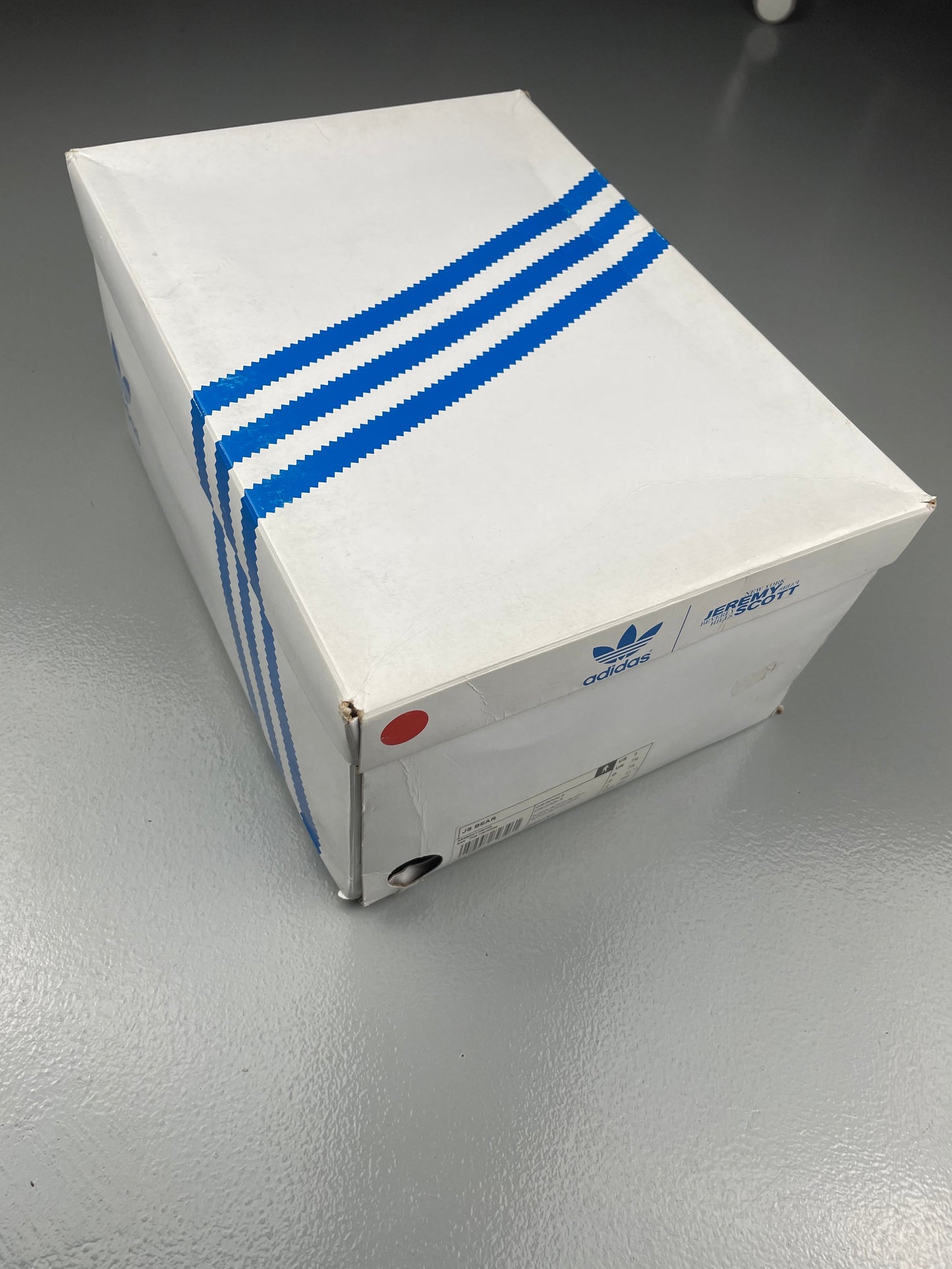 adidas Originals by Jeremy Scott A/W 2013 JS Bear "Tinsel" - size 41 1/3