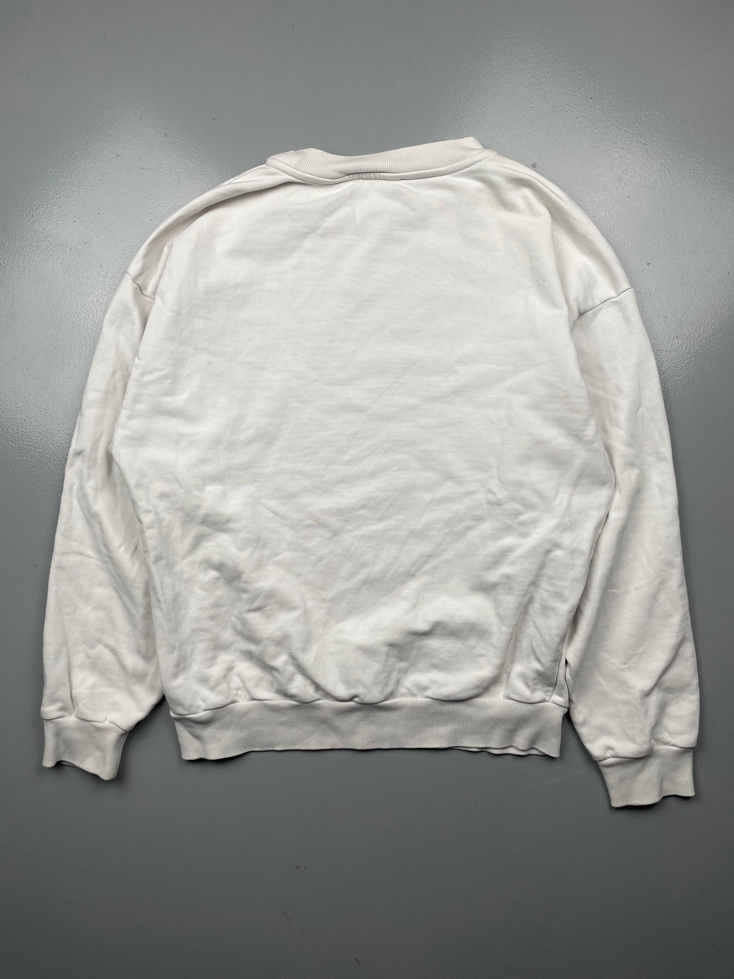 Gosha Rubchinskiy A/W 2017 reflective logo crewneck - size XS