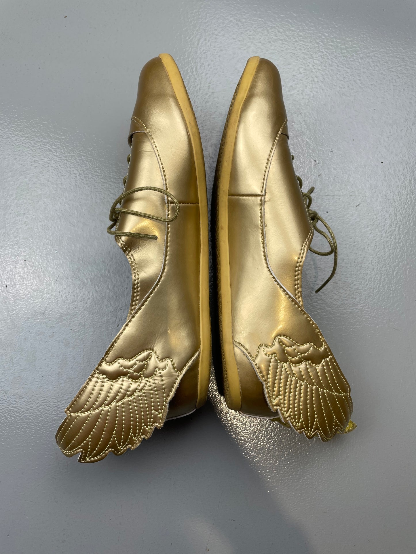 adidas Originals by Jeremy Scott S/S 2014 JS Wings Easy Five Gold - size 38 2/3