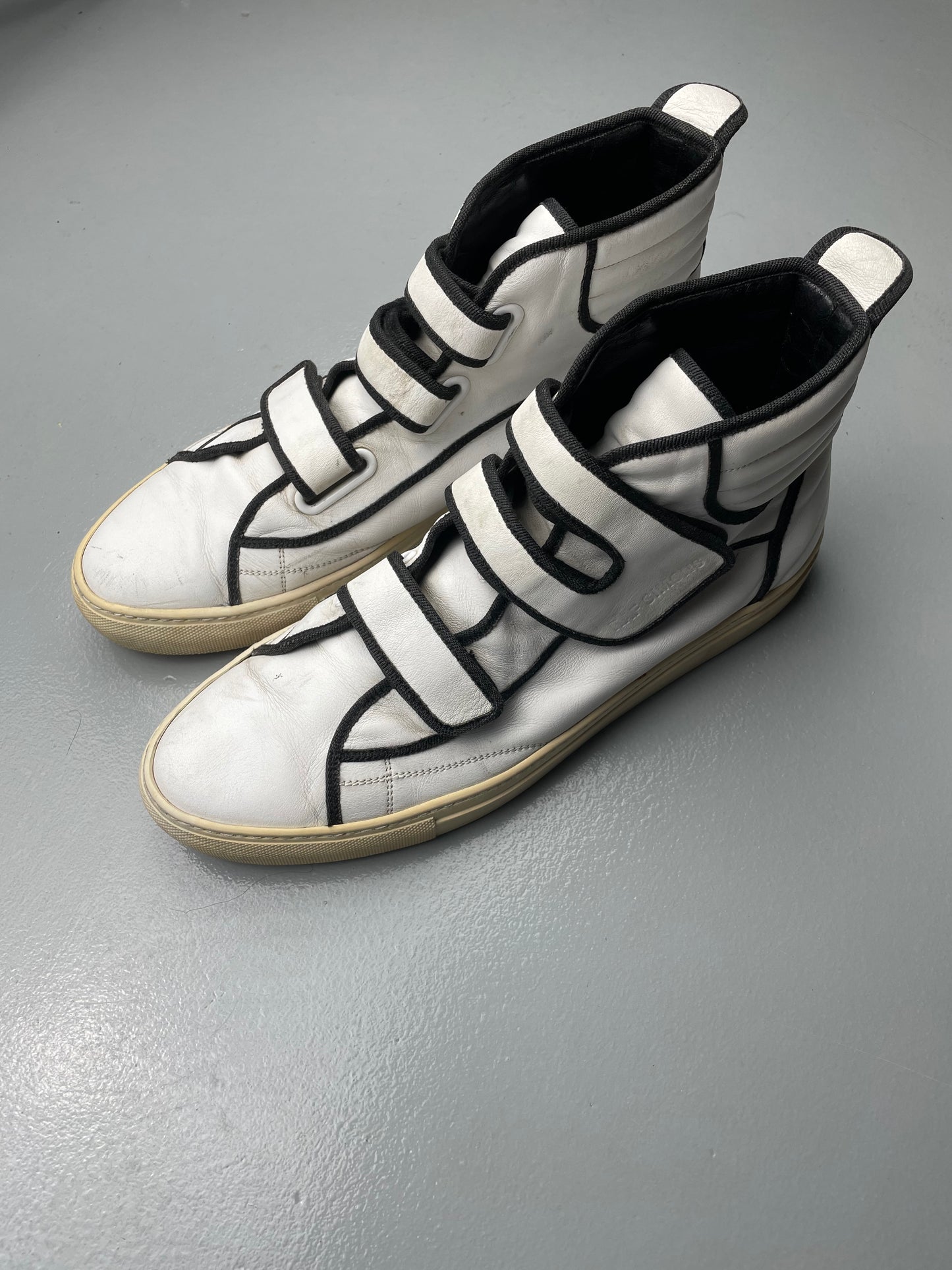 Raf Simons Carry Over Velcro Sneaker (white) - size 45