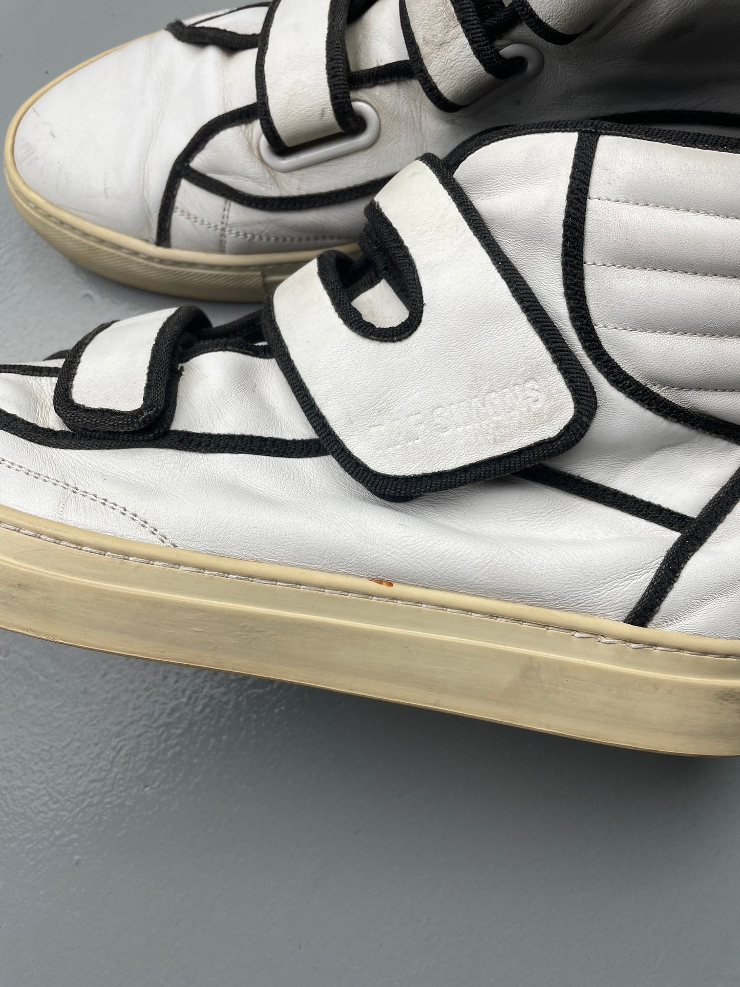 Raf Simons Carry Over Velcro Sneaker (white) - size 45