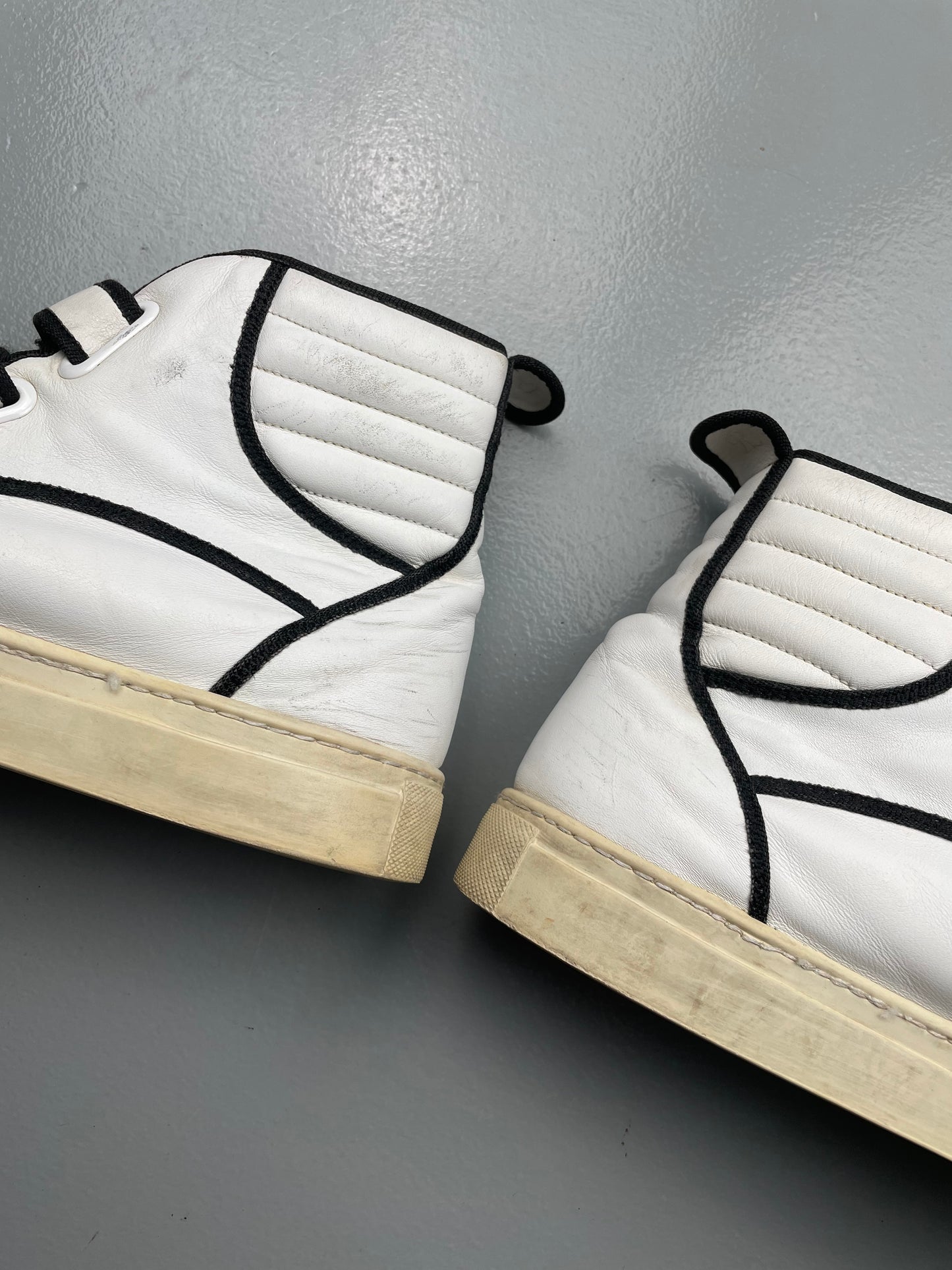 Raf Simons Carry Over Velcro Sneaker (white) - size 45