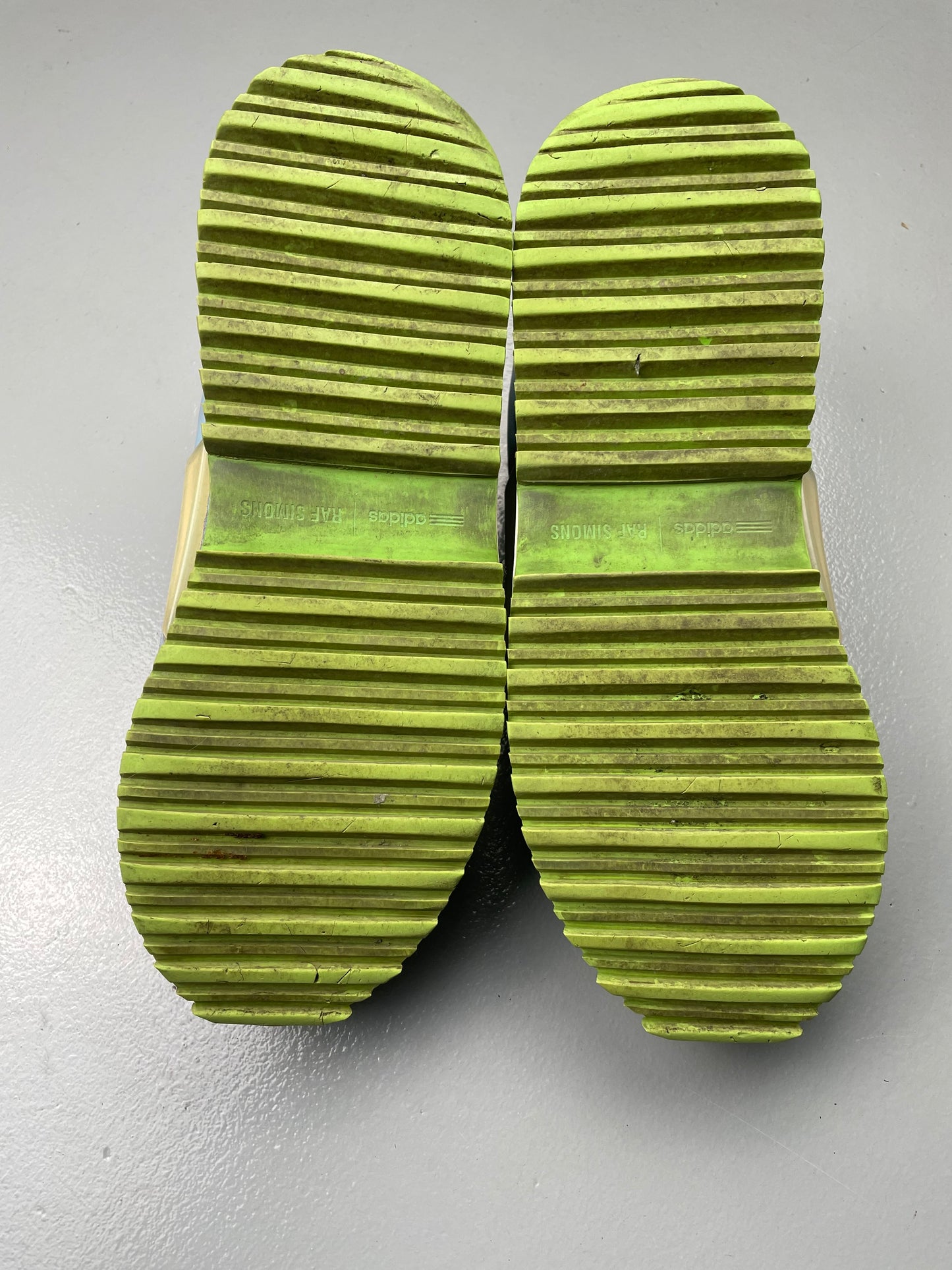 Adidas X Raf Simons S/S 2015 Platform Lace (red) - size 43 1/3