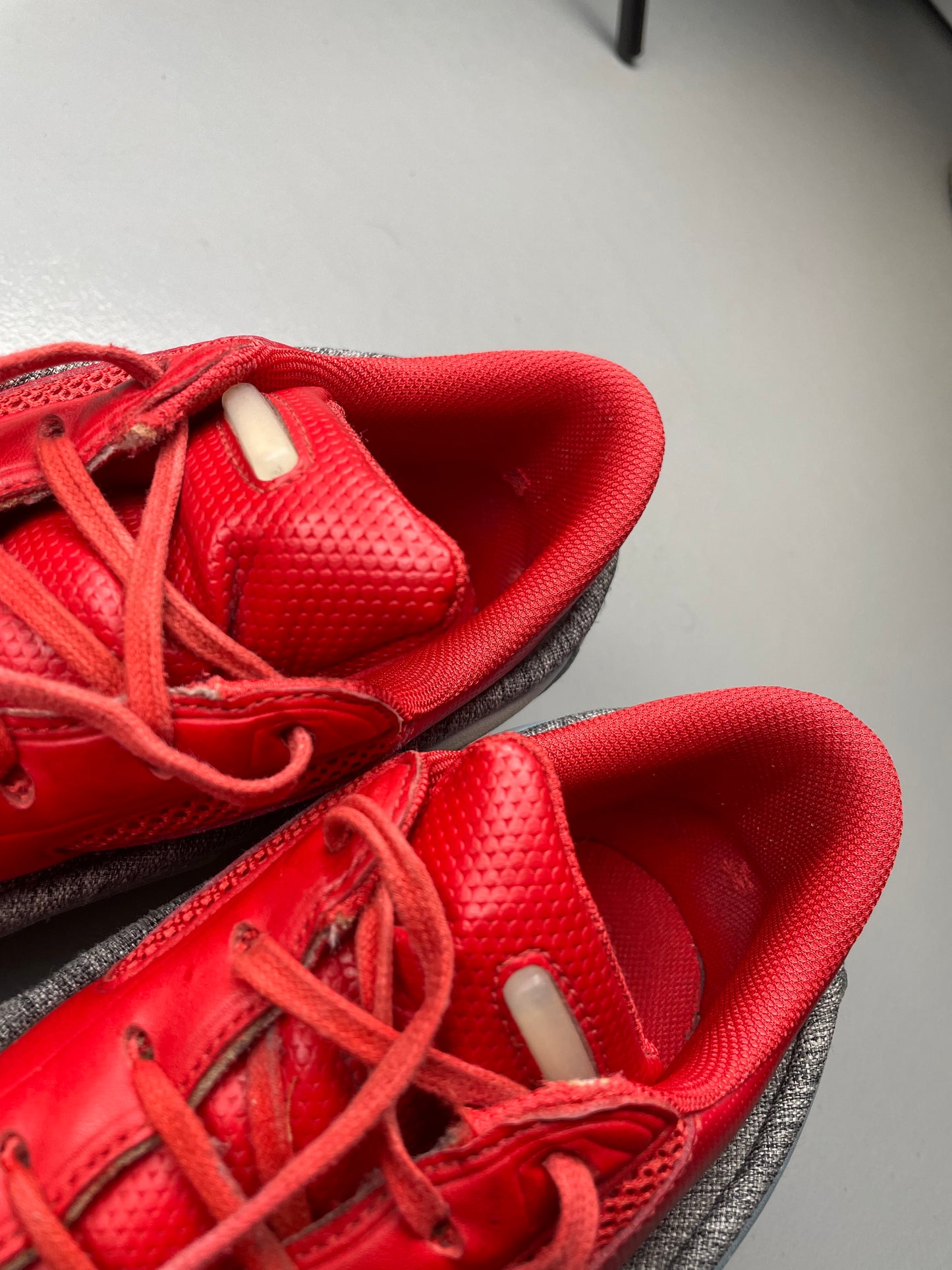 Adidas X Raf Simons S/S 2015 Platform Lace (red) - size 43 1/3