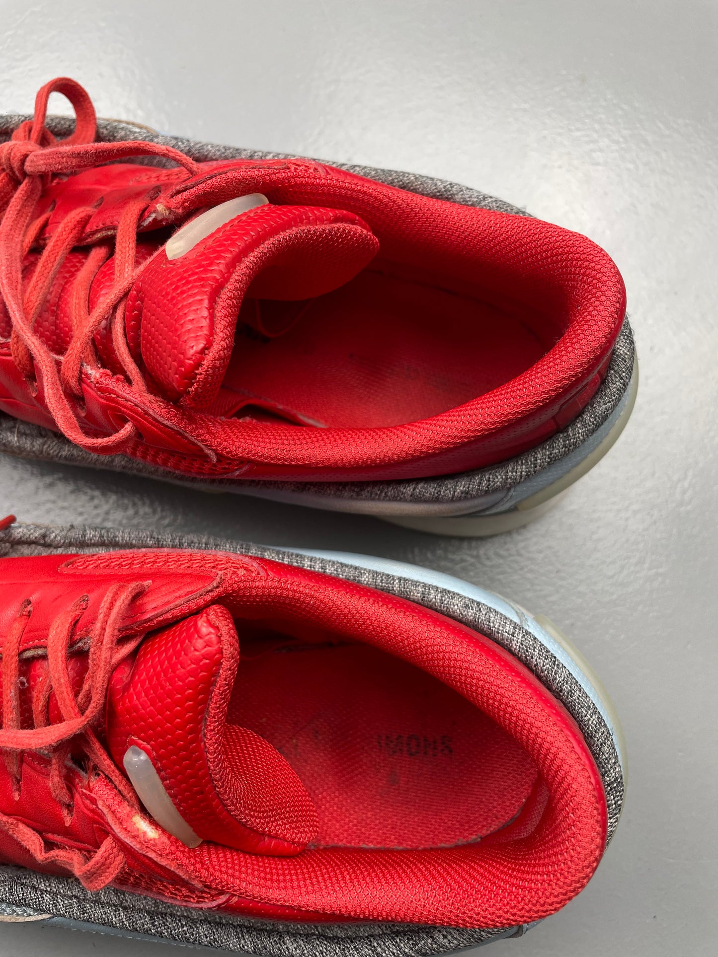 Adidas X Raf Simons S/S 2015 Platform Lace (red) - size 43 1/3