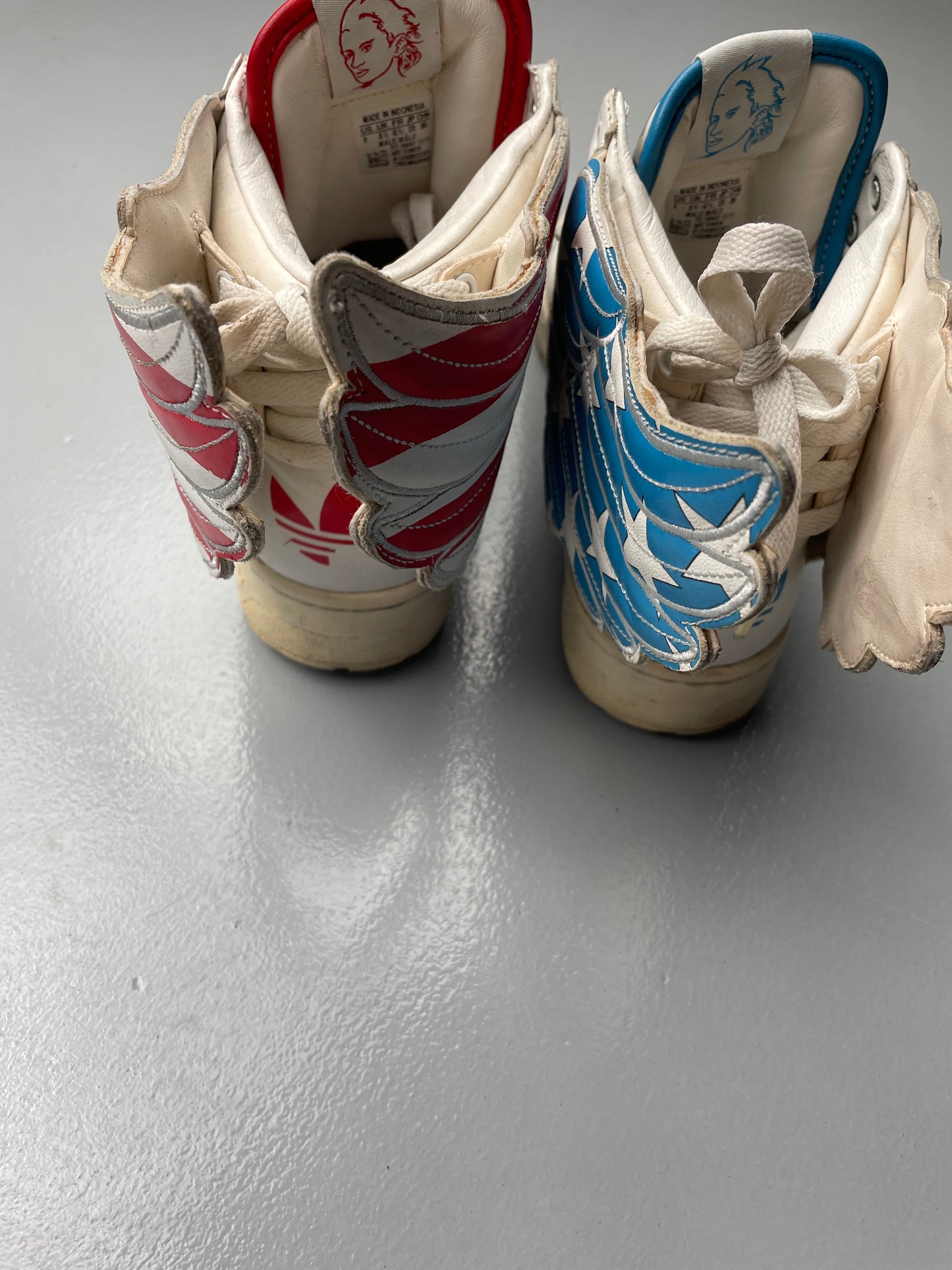 adidas Originals by Jeremy Scott S/S 2012 JS Wings 2.0 "Stars & Stripes" - size 42 2/3
