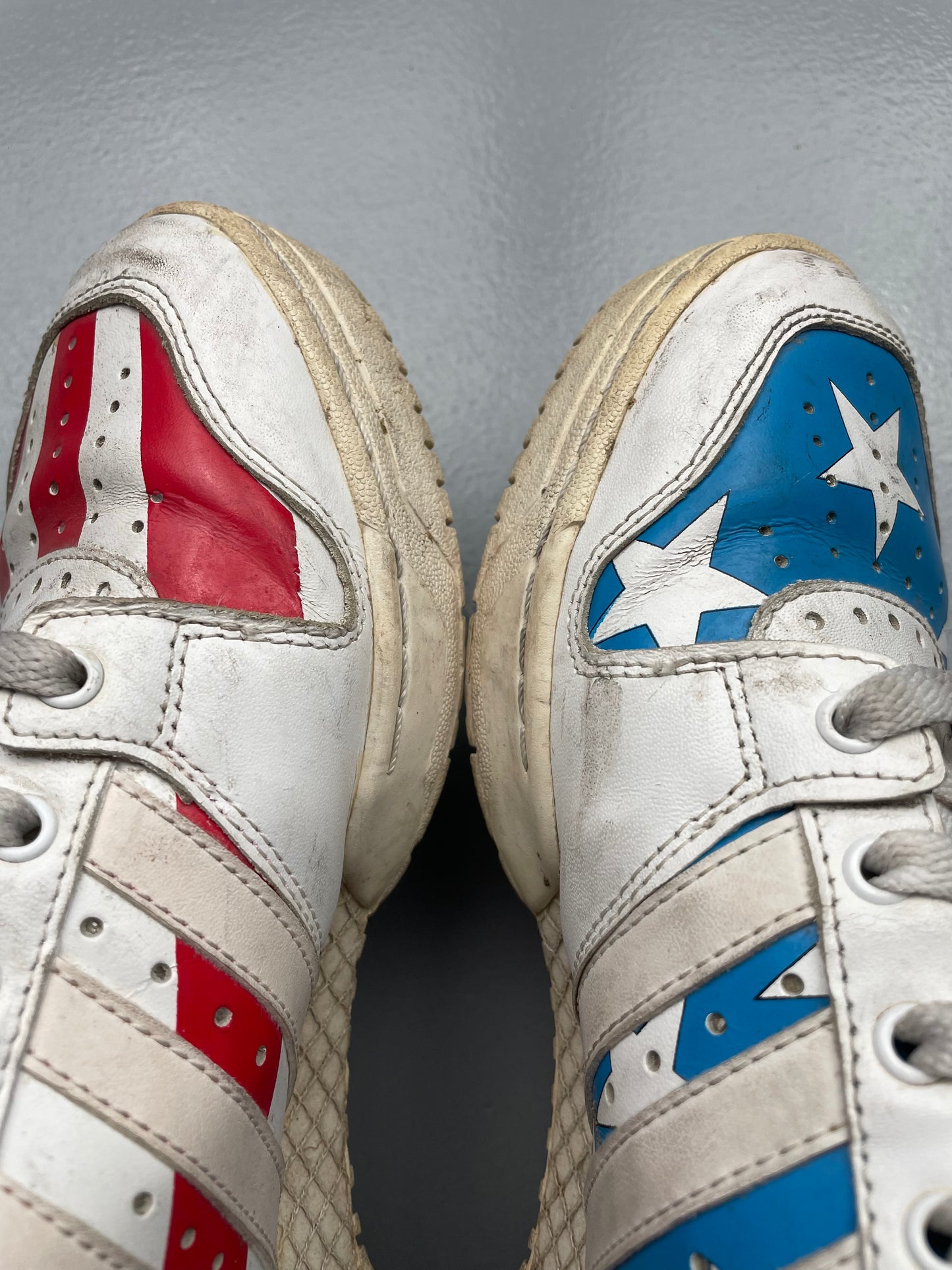 adidas Originals by Jeremy Scott S/S 2012 JS Wings 2.0 "Stars & Stripes" - size 42 2/3