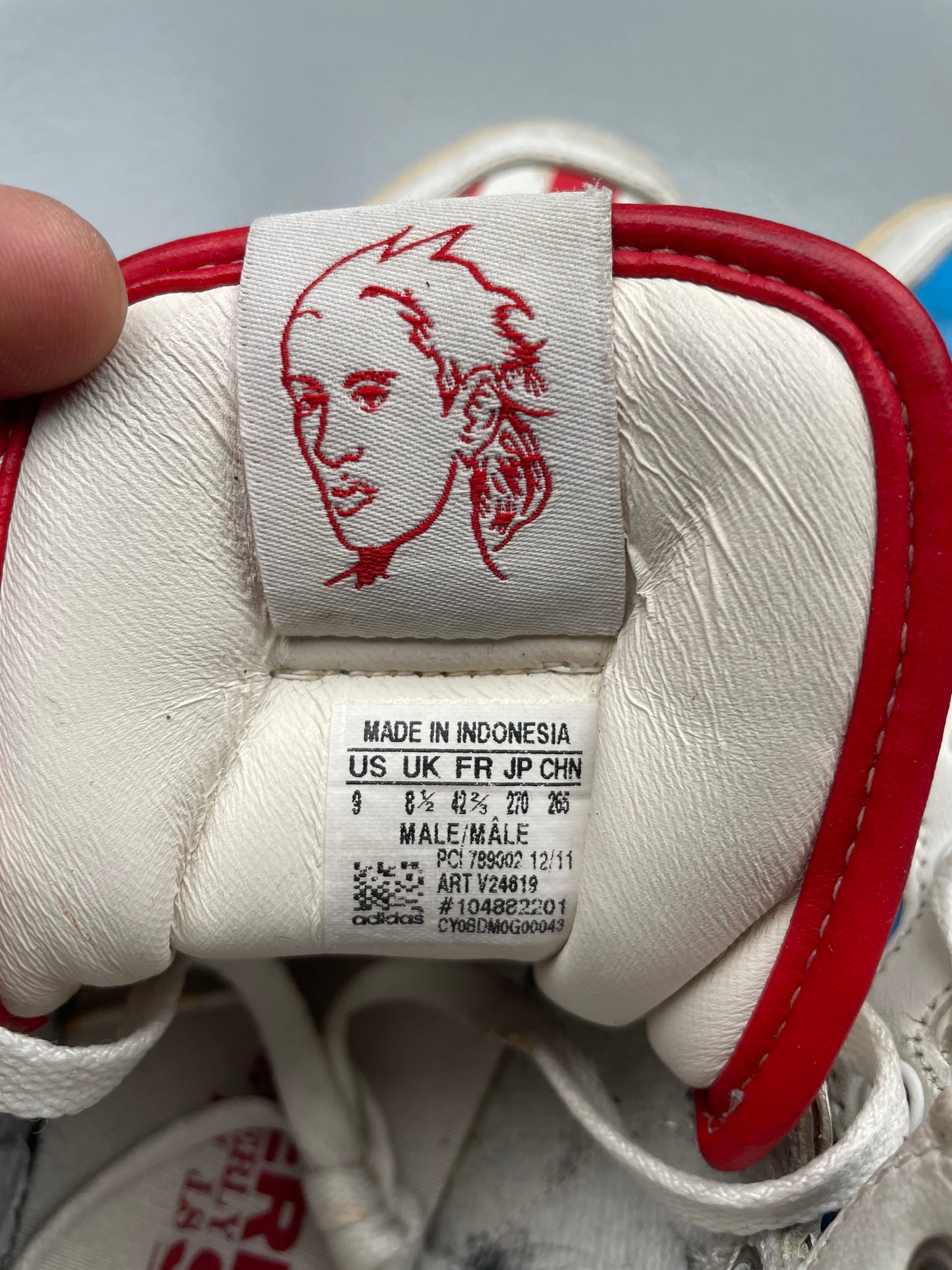 adidas Originals by Jeremy Scott S/S 2012 JS Wings 2.0 "Stars & Stripes" - size 42 2/3