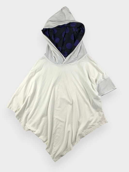 Y-3 - S/S 2011 - asymmetric t-shirt with hood - size L