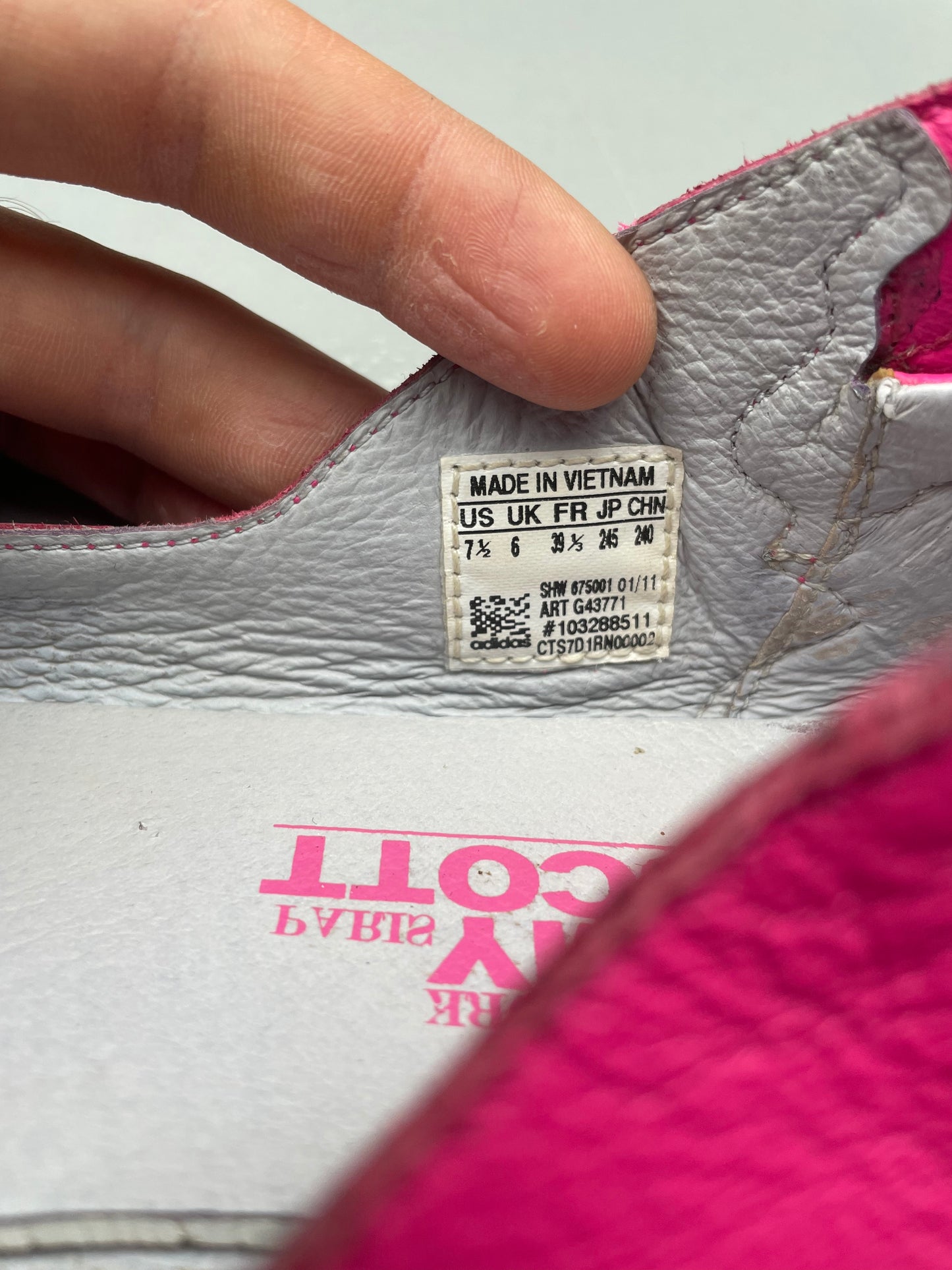 adidas Originals by Jeremy Scott S/S 2011 JS Wings Ballerina - size 39 1/3