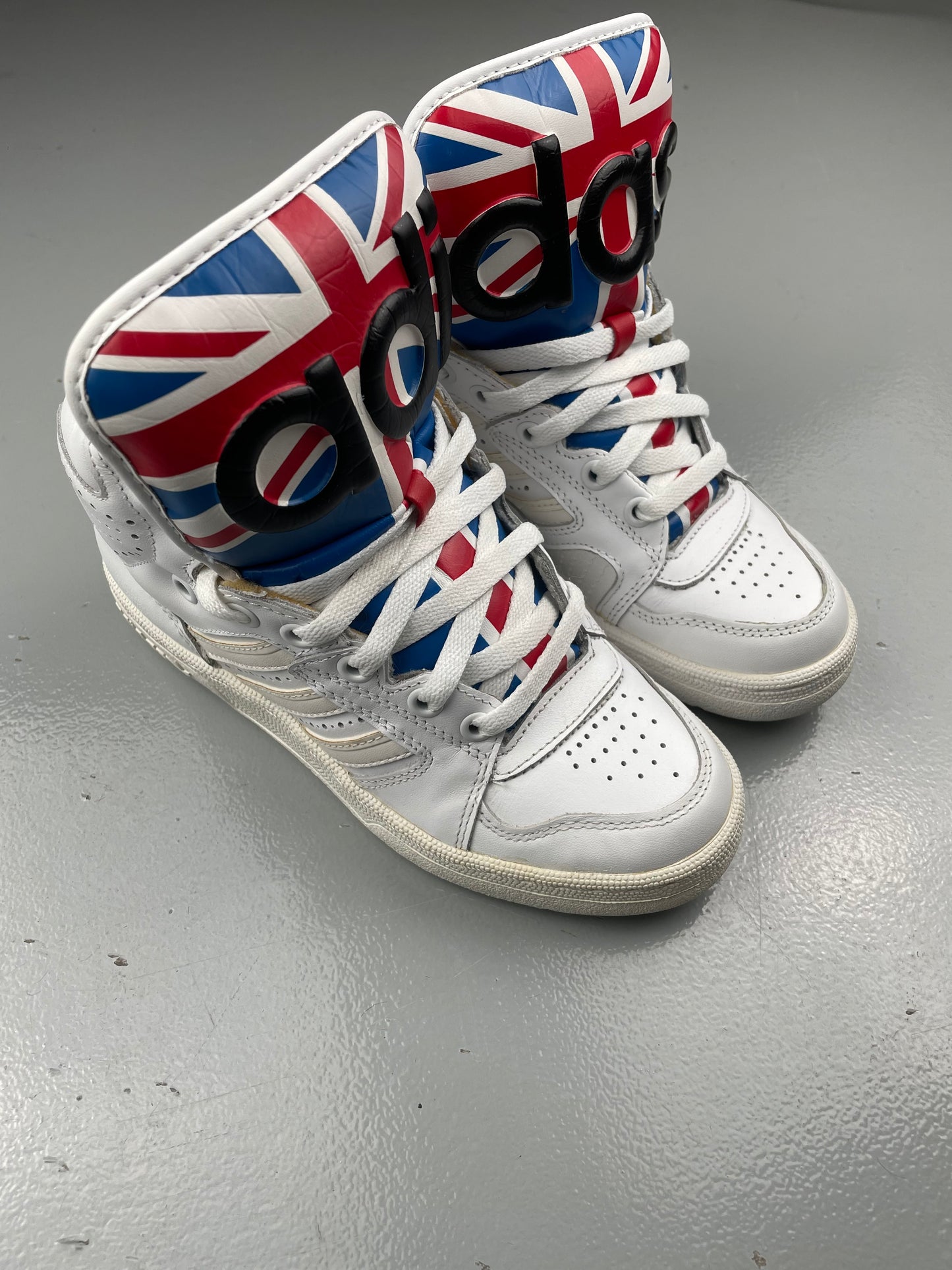 adidas Originals by Jeremy Scott S/S 2014 JS Instinct Hi "Union Jack" - size 36