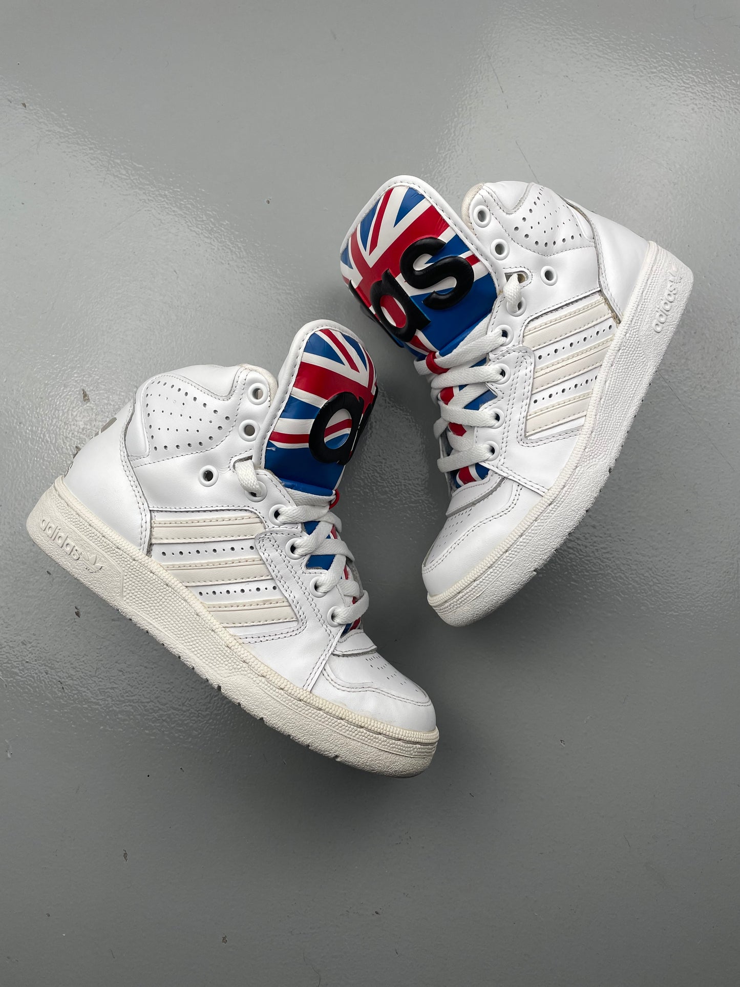 adidas Originals by Jeremy Scott S/S 2014 JS Instinct Hi "Union Jack" - size 36
