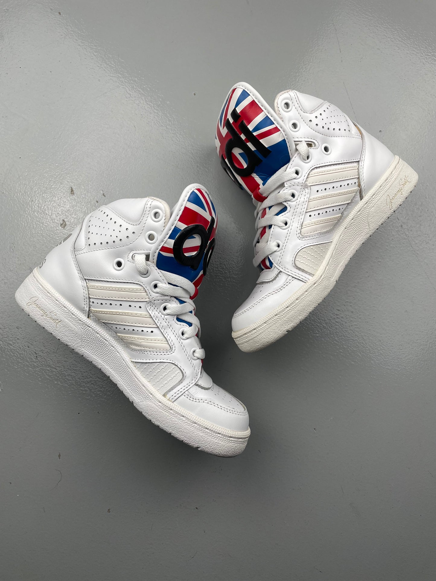 adidas Originals by Jeremy Scott S/S 2014 JS Instinct Hi "Union Jack" - size 36