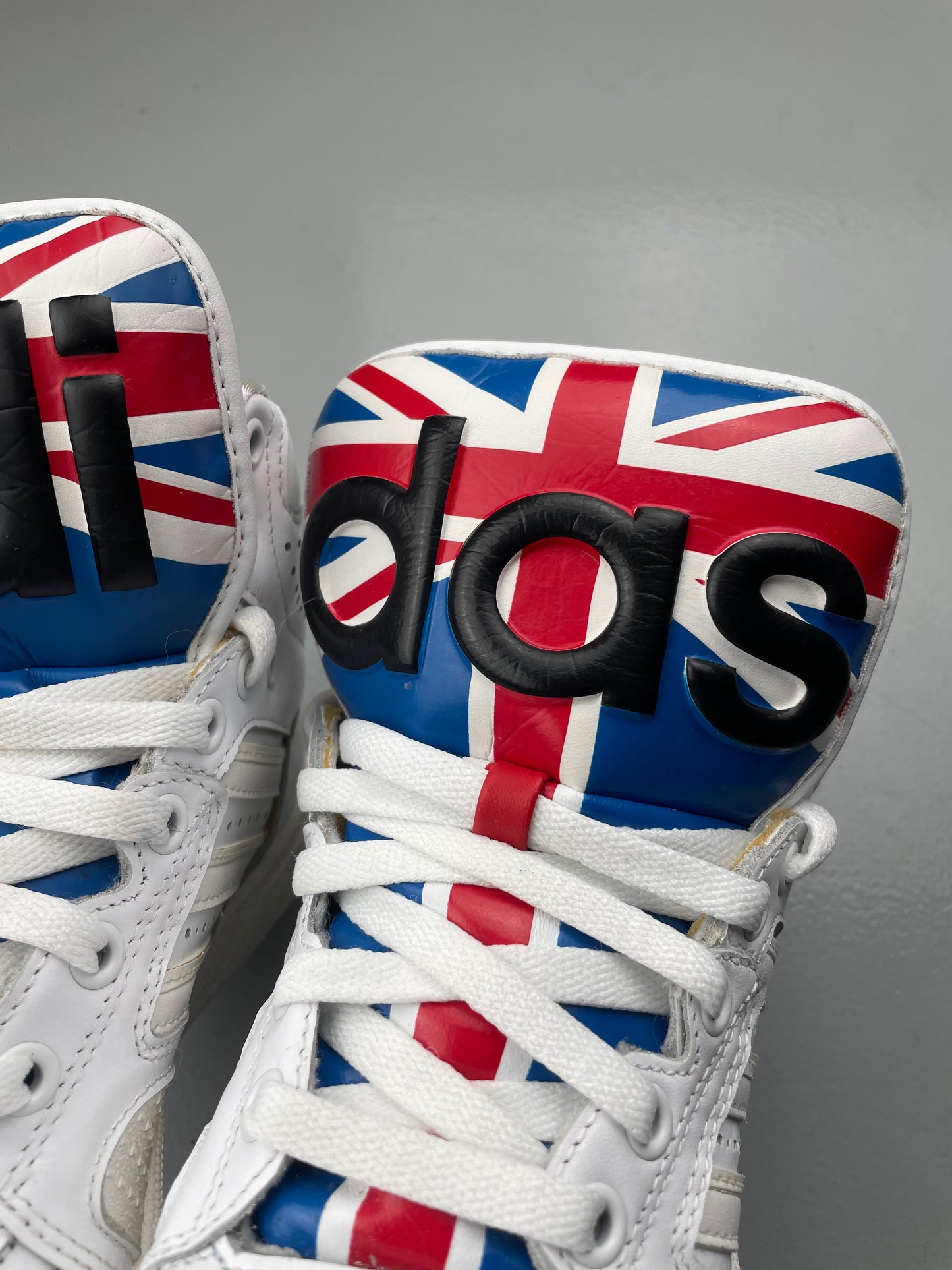 adidas Originals by Jeremy Scott S/S 2014 JS Instinct Hi "Union Jack" - size 36