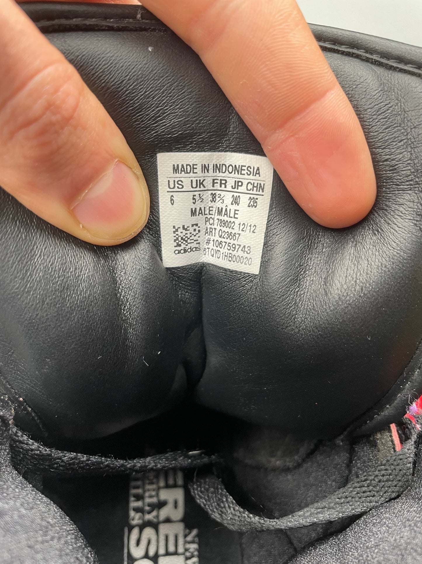 adidas Originals by Jeremy Scott S/S 2013 JS Instinct Hi "Plaid" - size 38 2/3