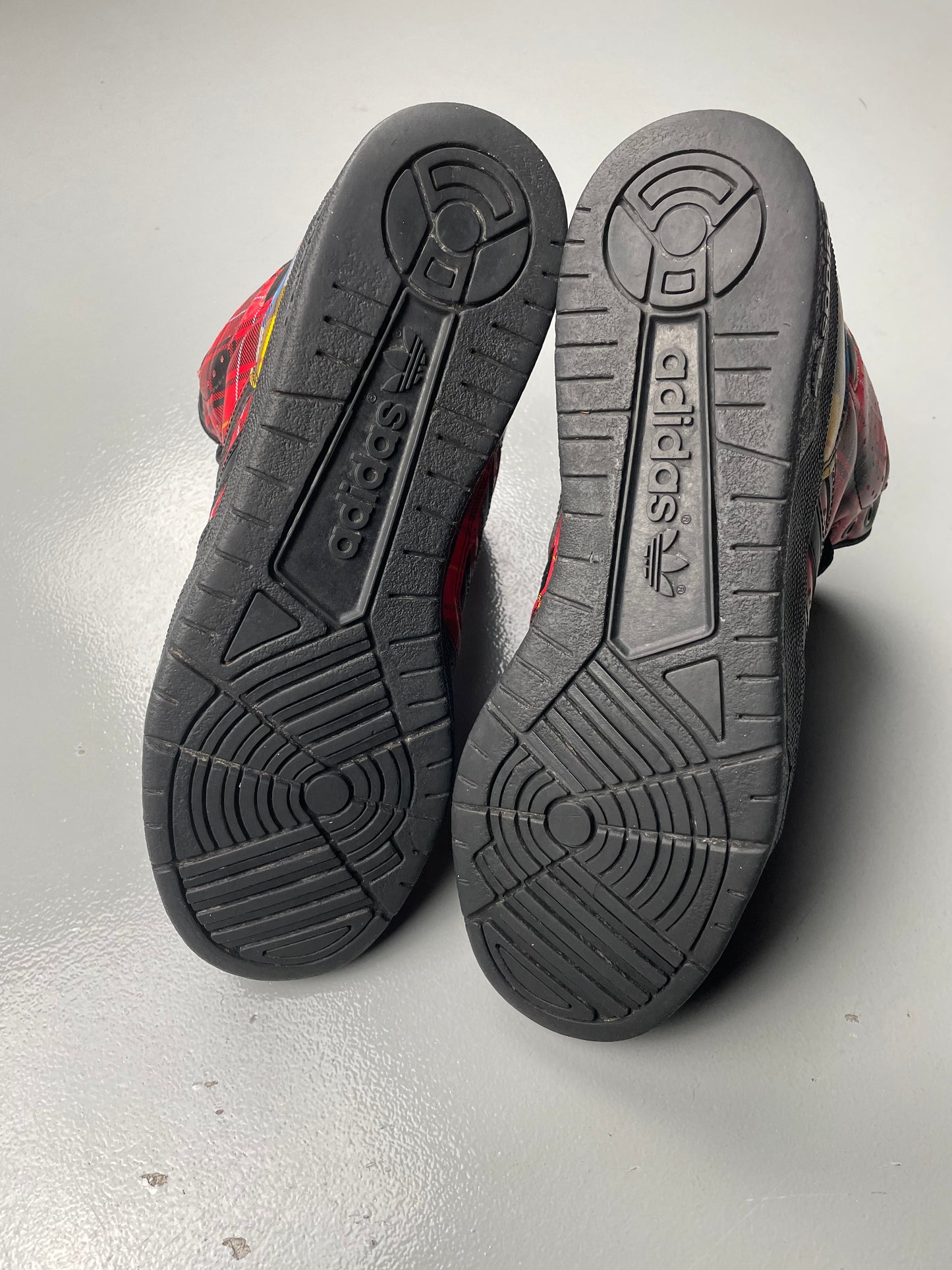 adidas Originals by Jeremy Scott S/S 2013 JS Instinct Hi "Plaid" - size 43 1/3