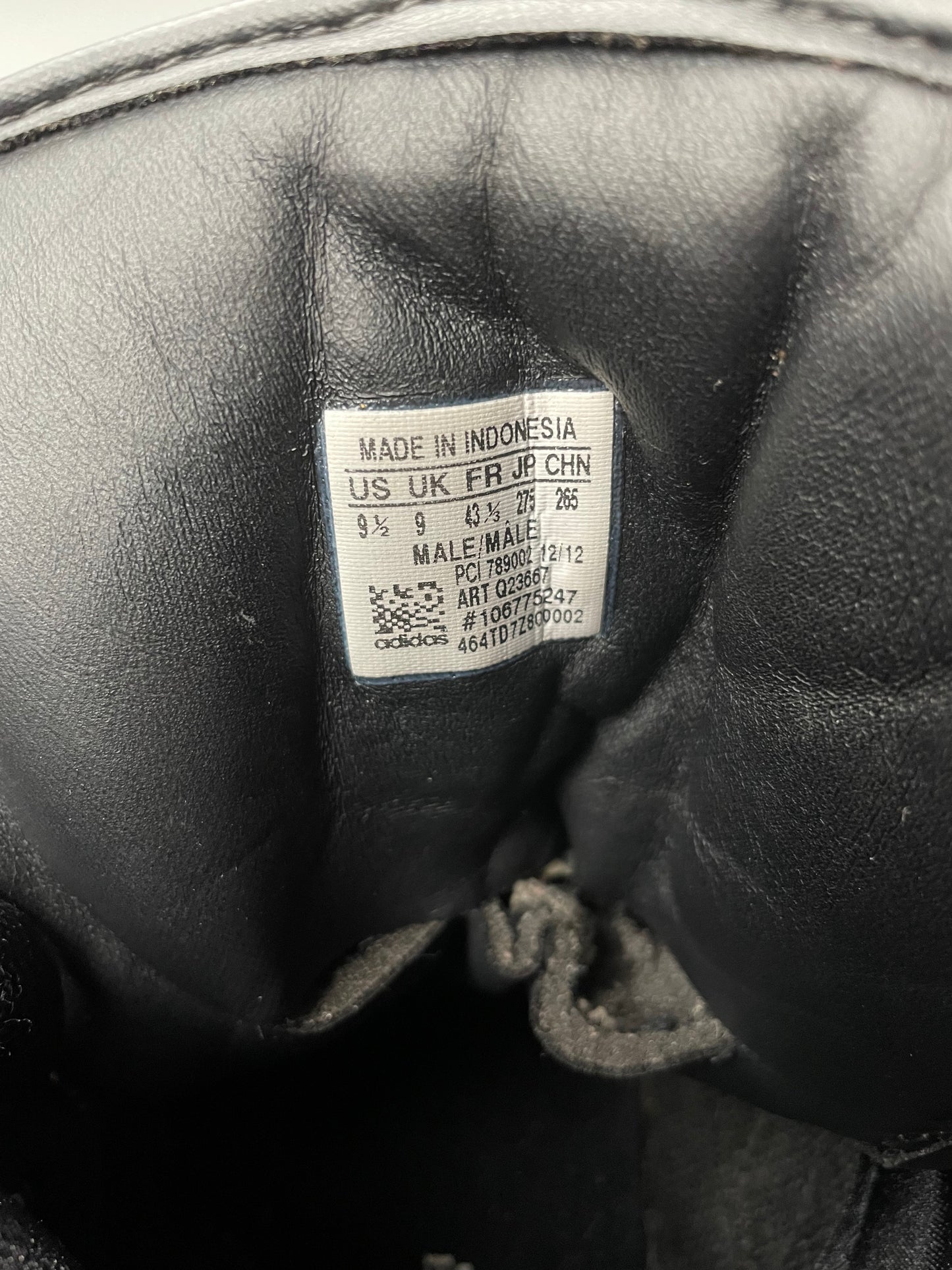 adidas Originals by Jeremy Scott S/S 2013 JS Instinct Hi "Plaid" - size 43 1/3