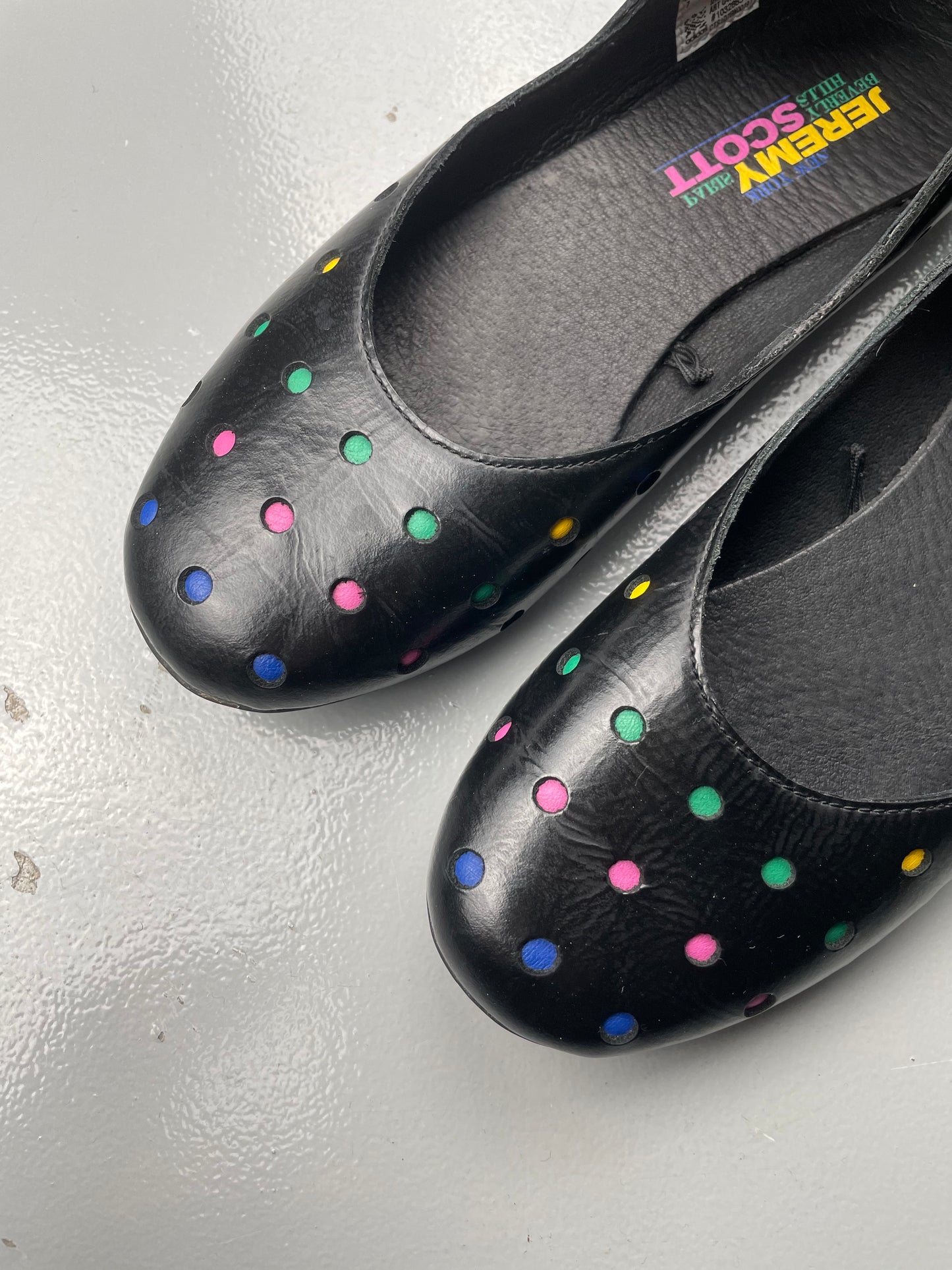 adidas Originals by Jeremy Scott S/S 2011 JS Wings Ballerina Polka Dot - size 38 2/3